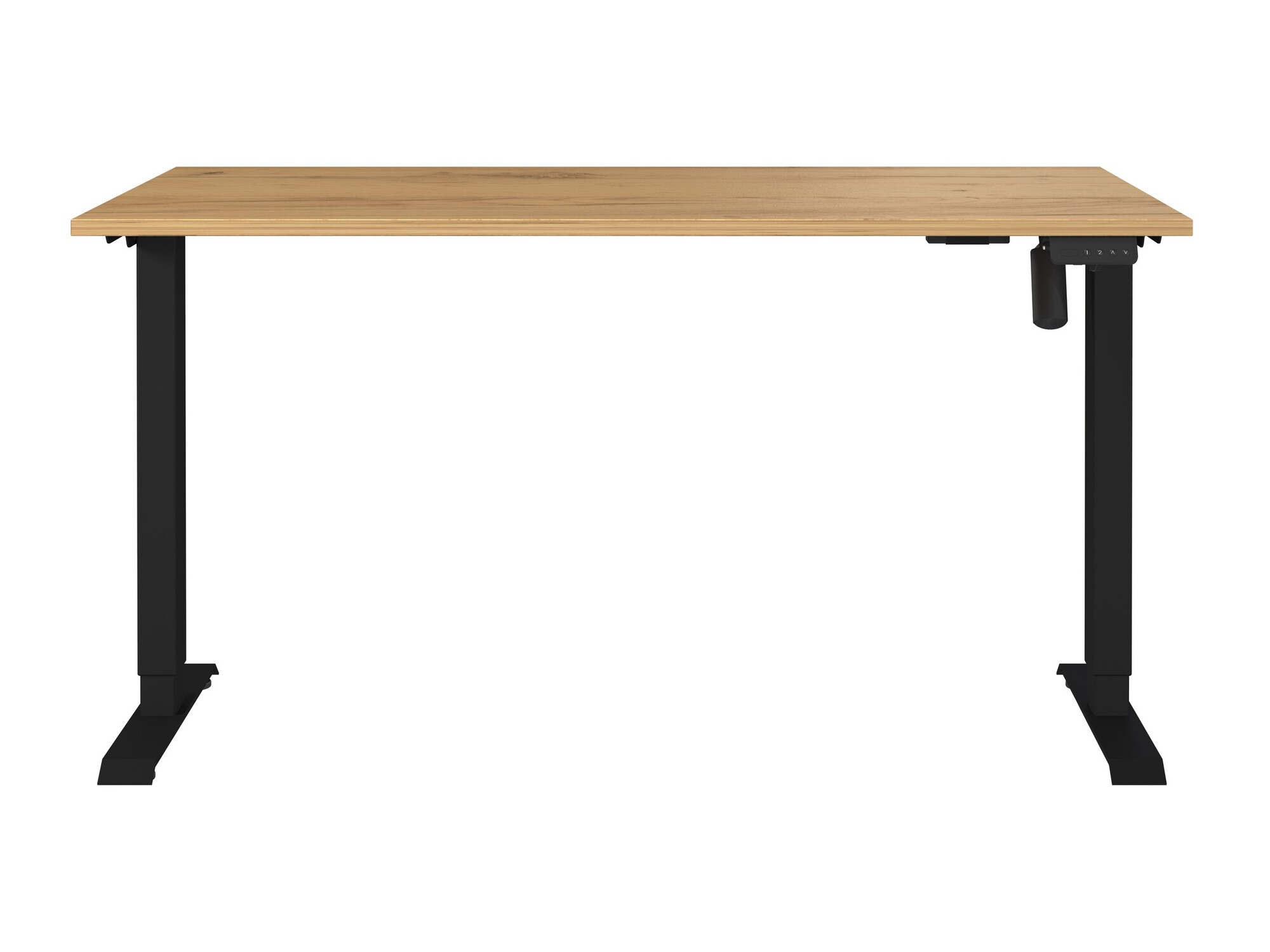 Rakstāmgalds ar regulējamu augstumu Lartesi 116 (Navarra ozols + Melns)