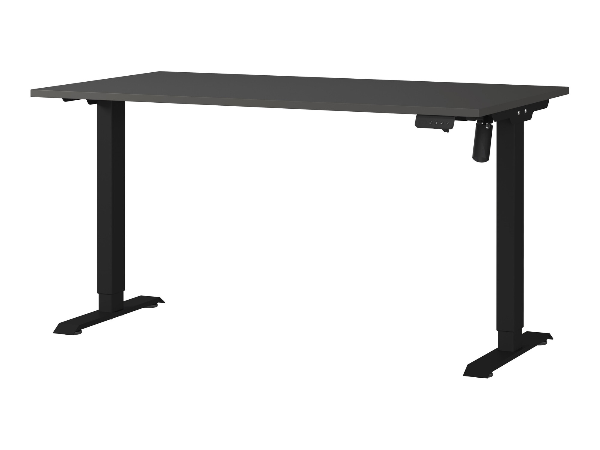 Rakstāmgalds ar regulējamu augstumu Lartesi 117 (Grafīts + Melns)