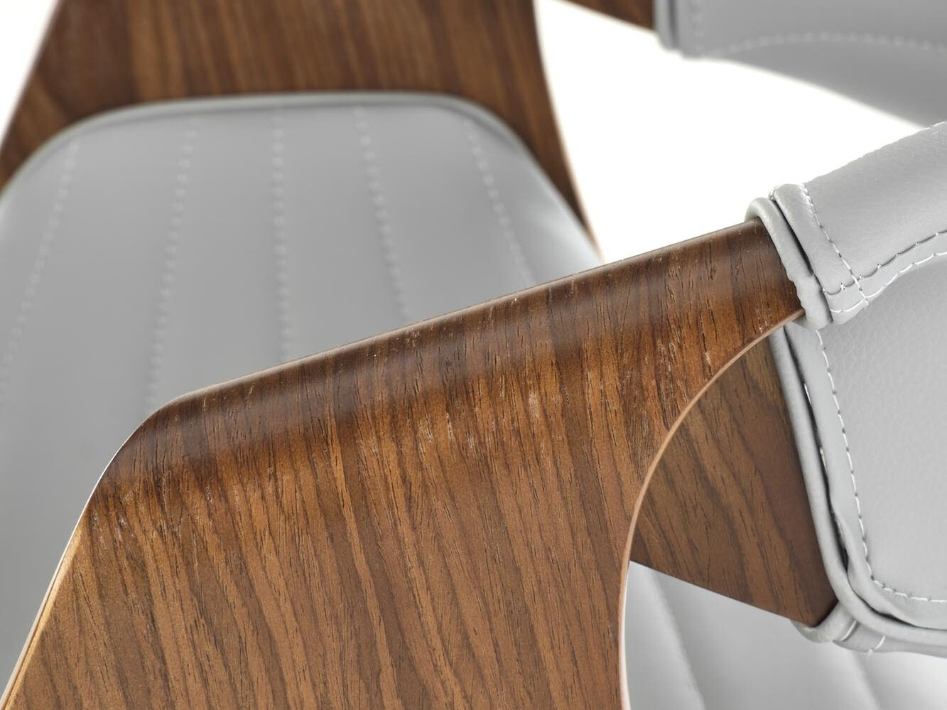 Стул Houston 1596 (Серый + Грецкий орех)