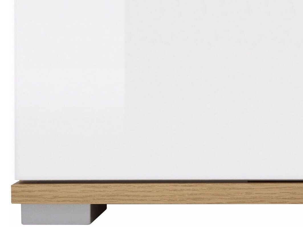 Plaukts Tivetra 106 (Votan ozols + Glancēts balts)