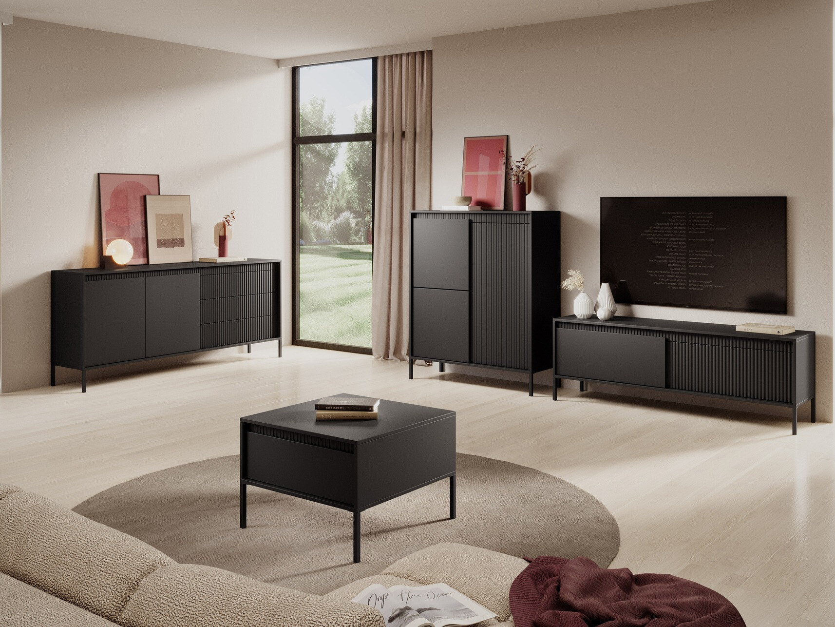 Kомод Romfele 102 (Чёрный)