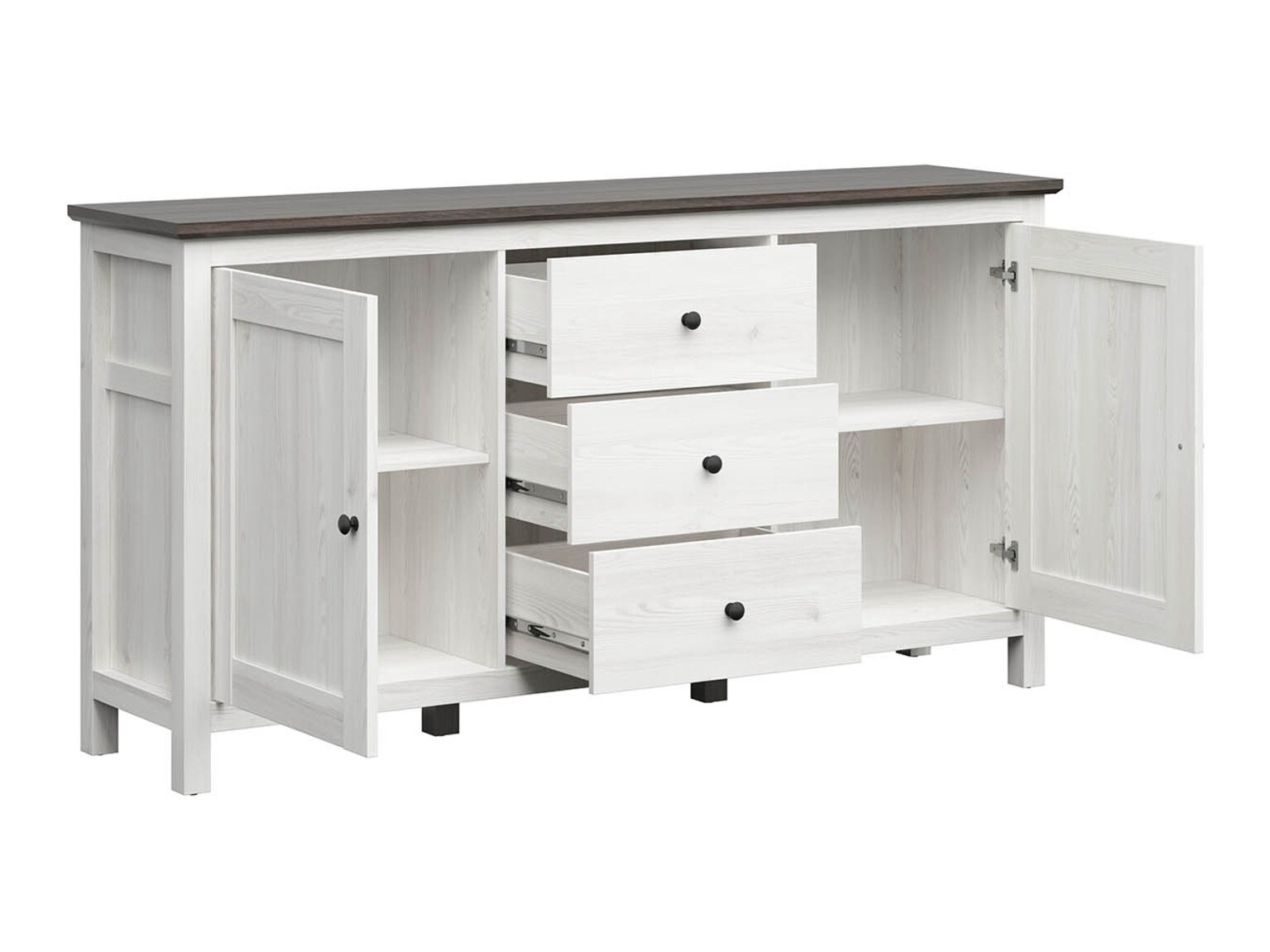 Kомод Sordoro 101 (Светлая лиственница Сибиу + Сосна Ларико)