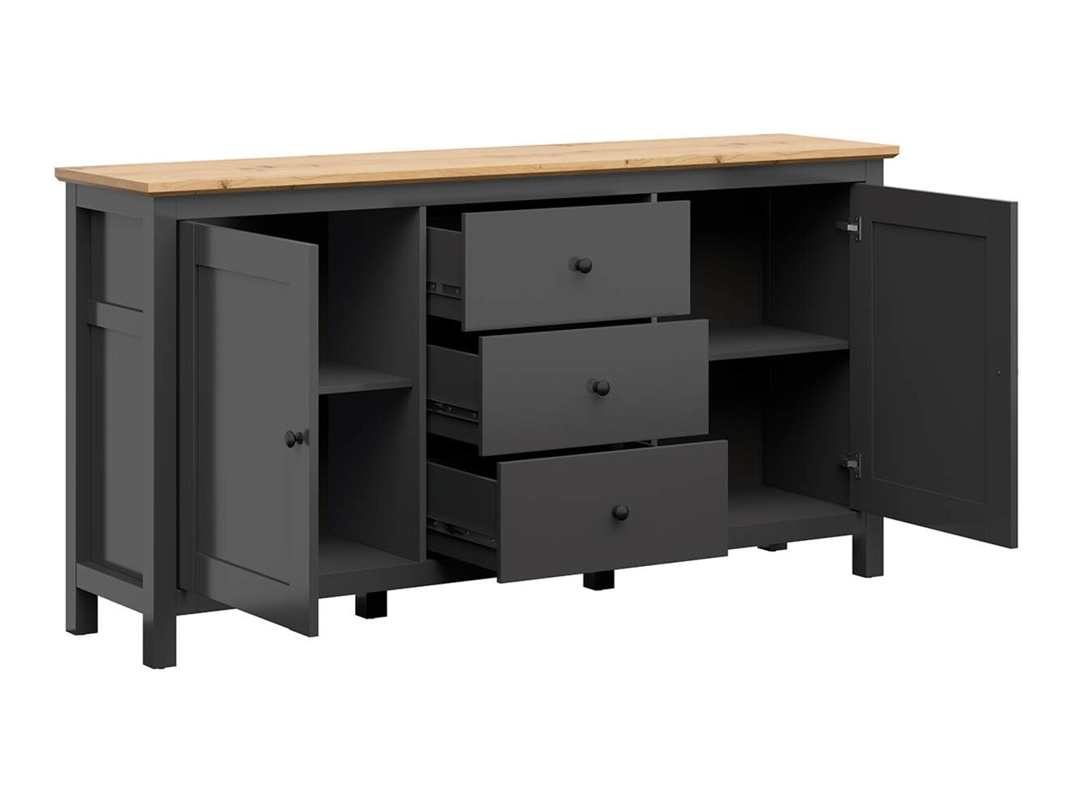 Kumode Sordoro 101 (Grafīts + Artisan ozols)