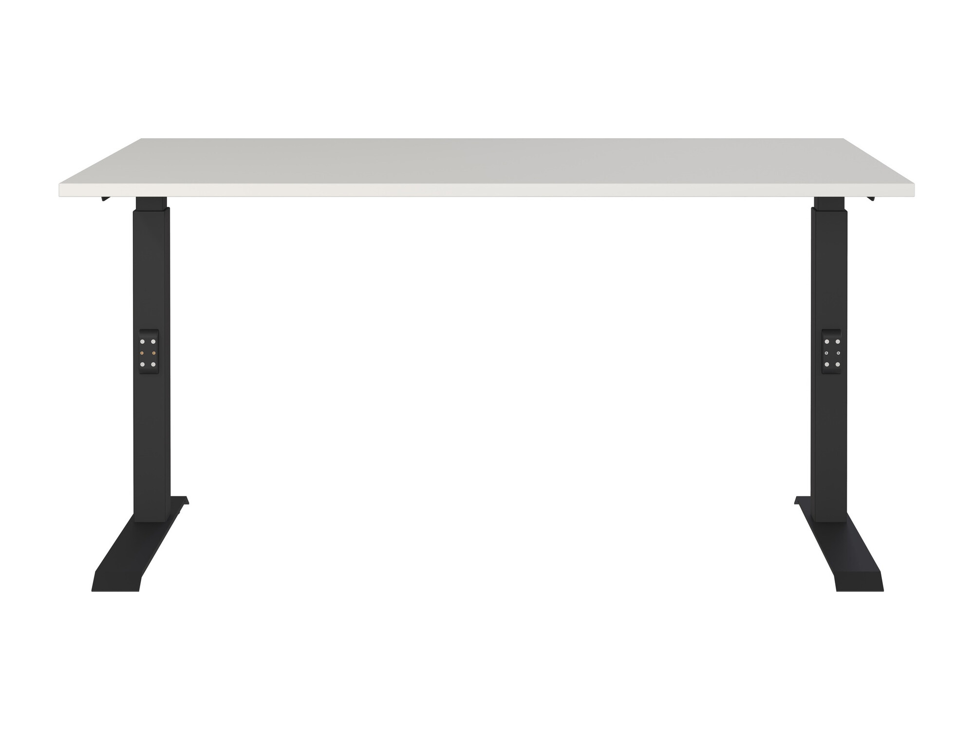 Письменный cтол Eliromo 121 (Светло-серый + Чёрный)