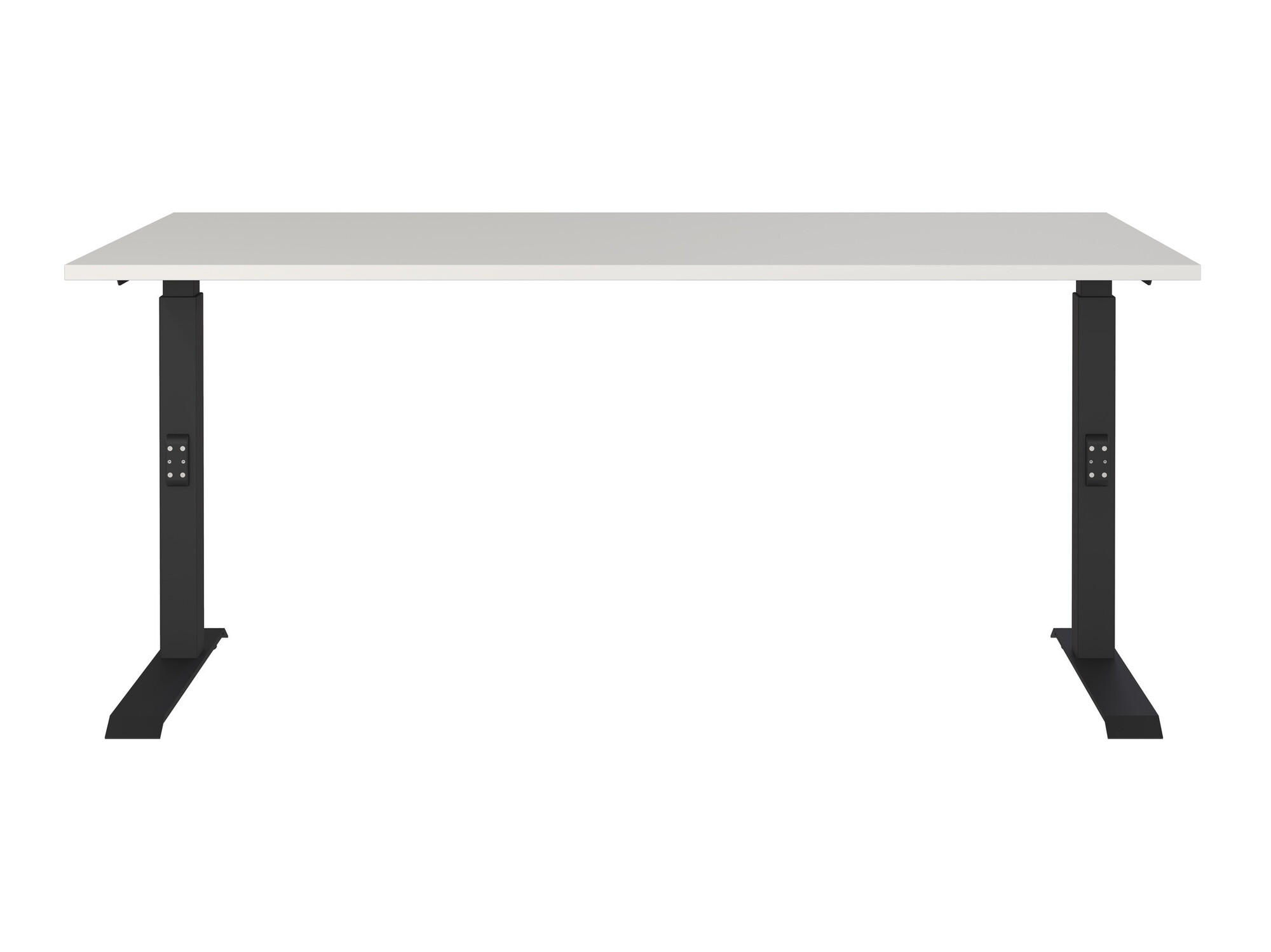 Письменный cтол Eliromo 123 (Светло-серый + Чёрный)