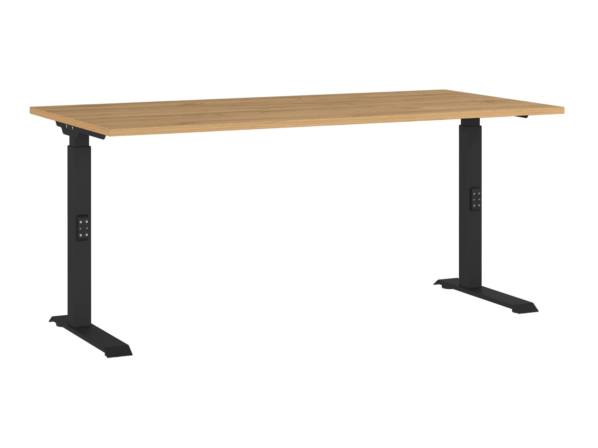 Письменный cтол Eliromo 123 (Внук дуб + Чёрный)