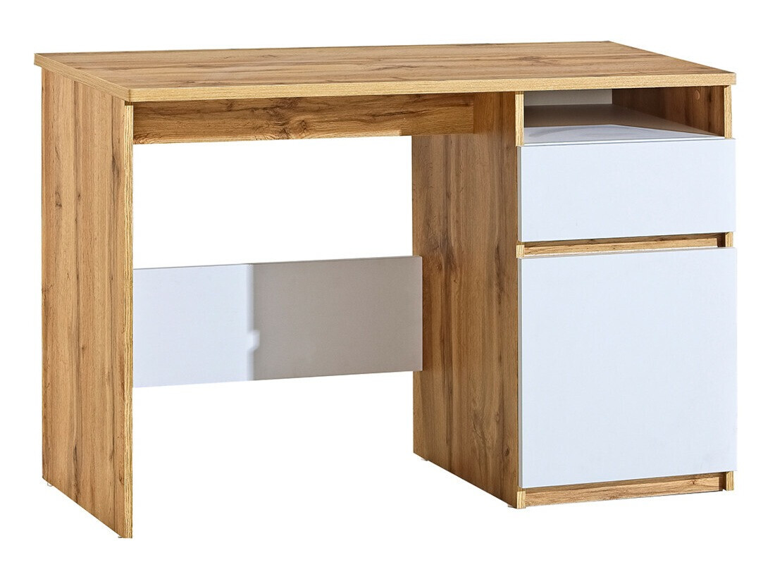 Письменный cтол Evaropha 106 (Дуб вотан + Белый)