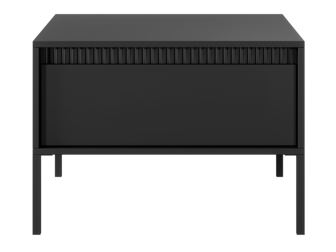 Žurnālu galdiņš Romfele 105 (Melns)