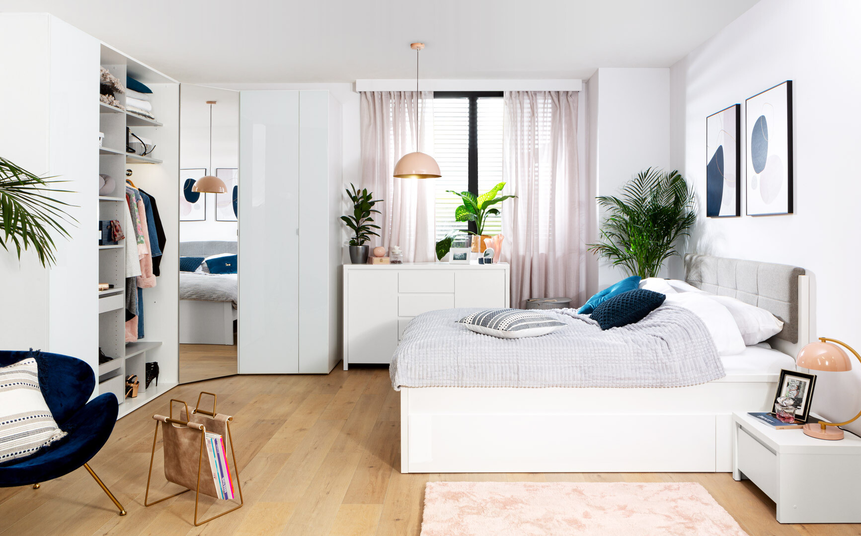 Naktsgaldiņš Nolroma 102 (Balts)