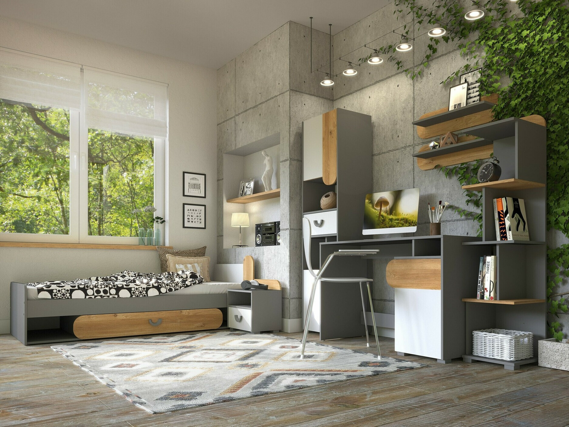 Настенная полка Lomteo 109