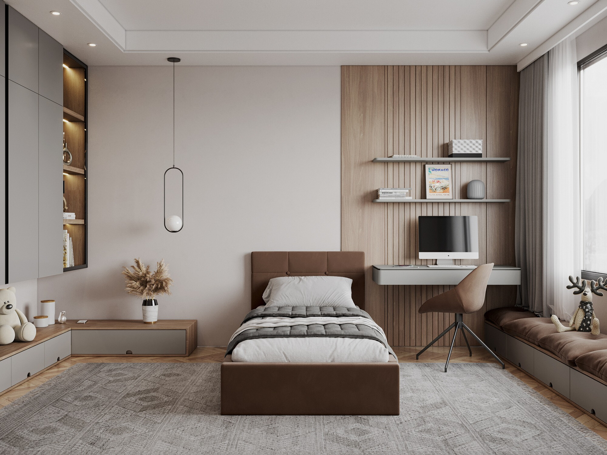 Gulta Fairfield 107 (Brūns)