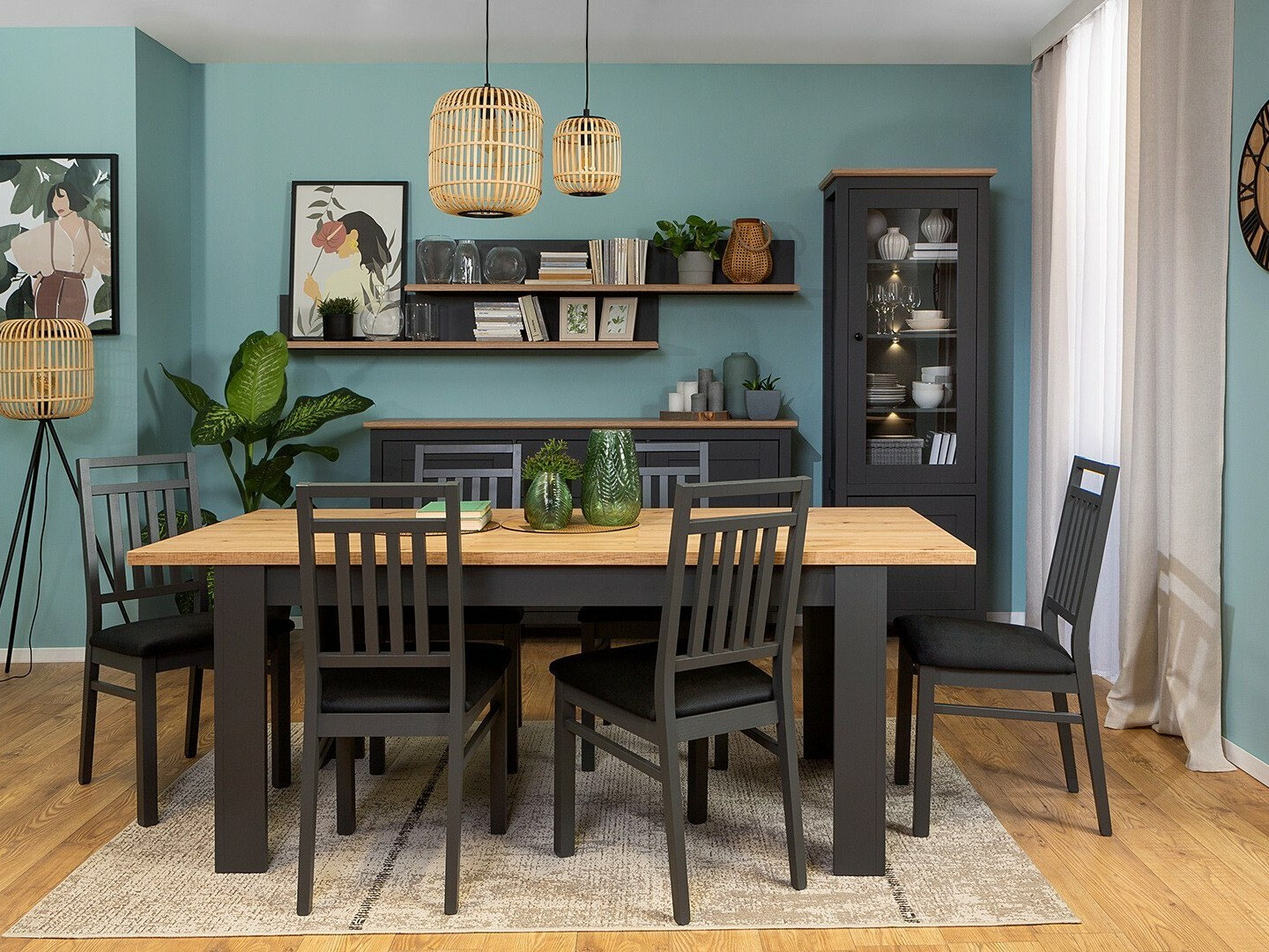 Galds Sordoro 122 (Grafīts + Artisan ozols)