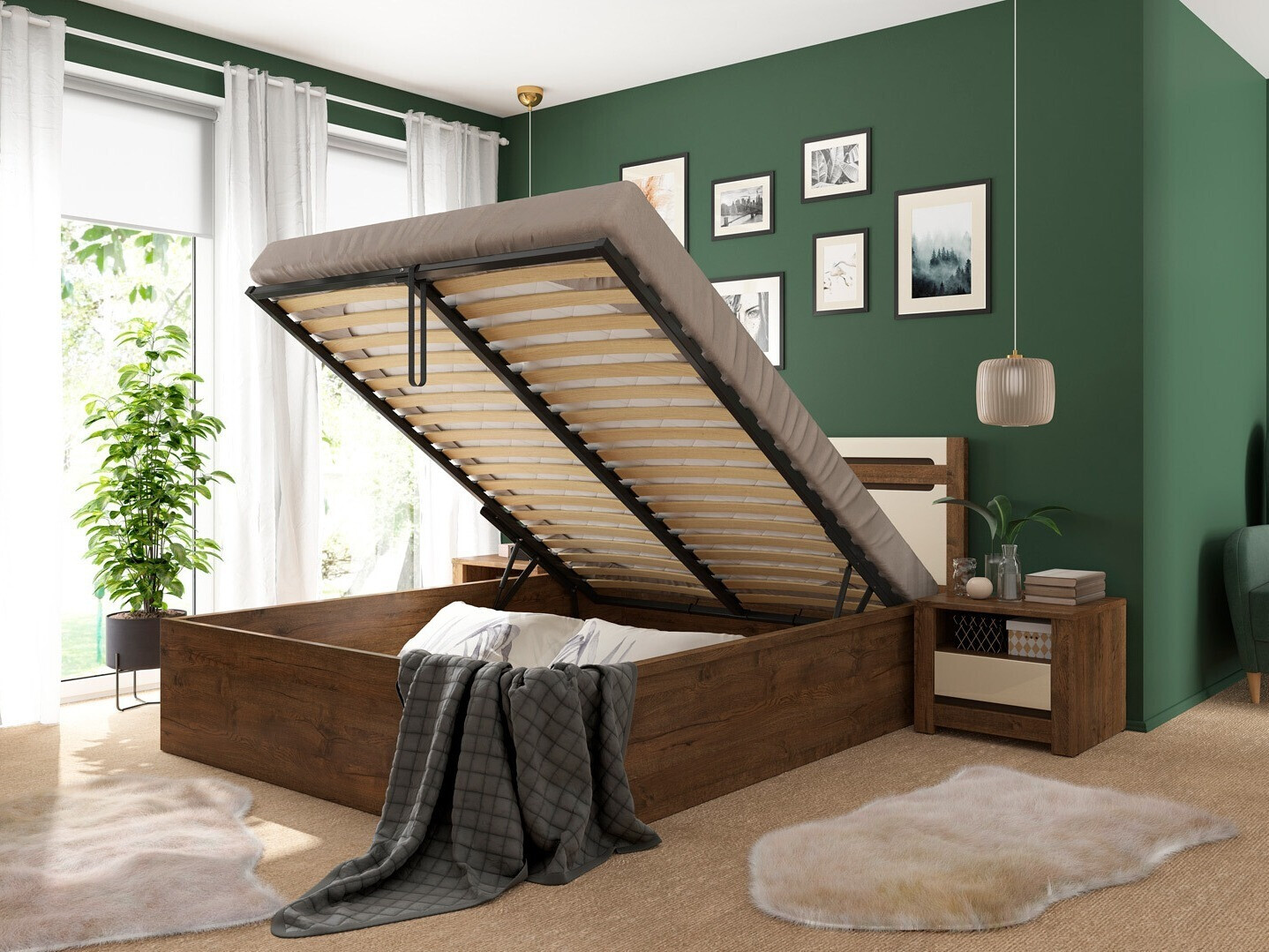 Guļamistabas komplekts Ophevaru 117