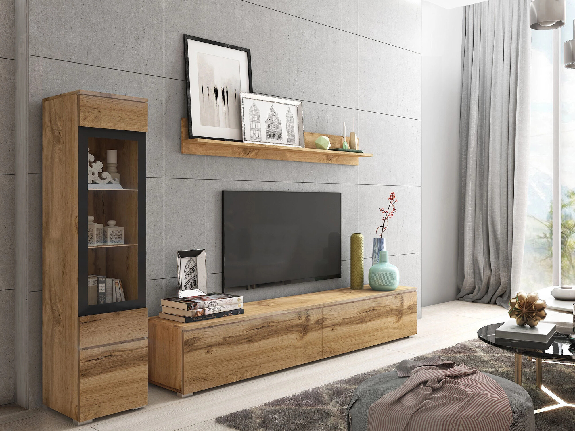 Набор для гостиной Sarasota 125 (Дуб вотан)