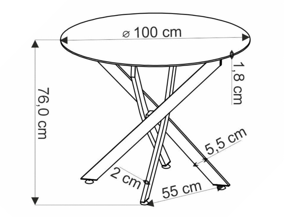 Обеденный гарнитур Houston 1773