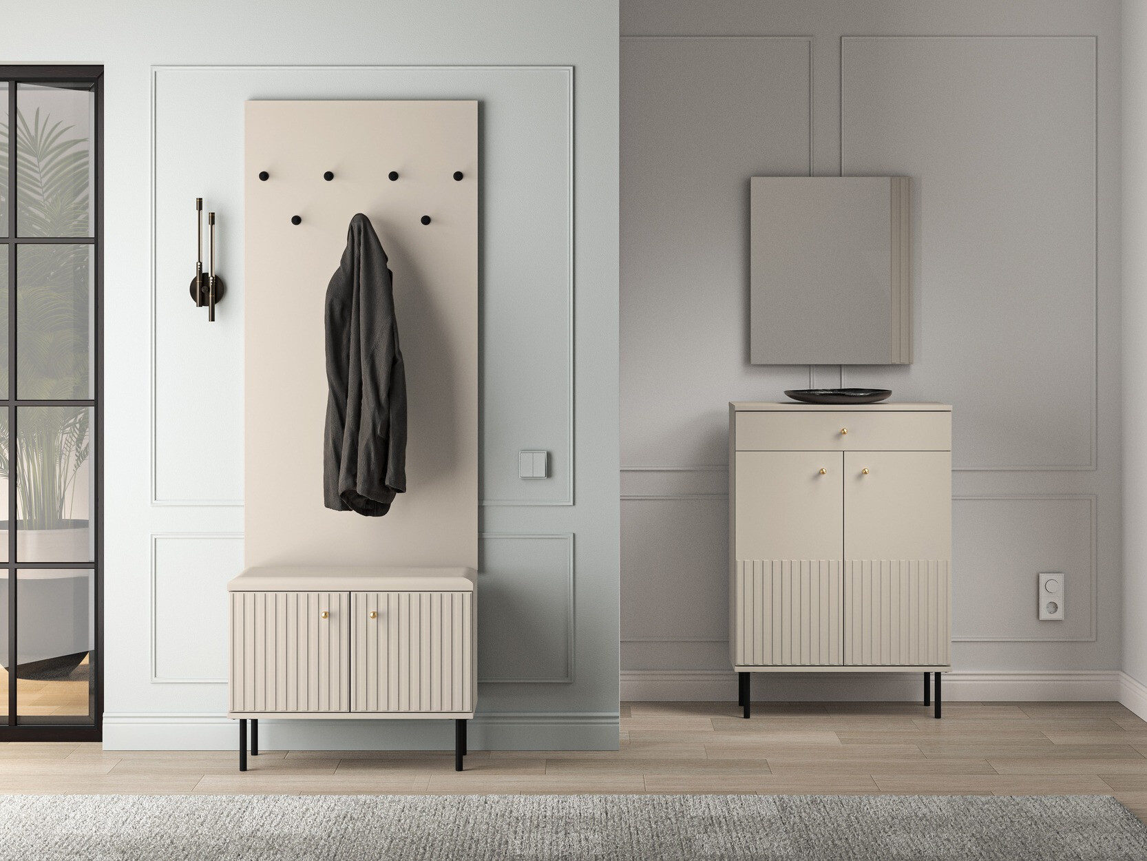 Priekšnama komplekts Marmeli 126