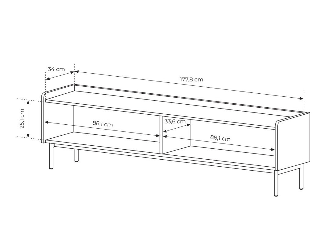 TV galds Cortoli 104