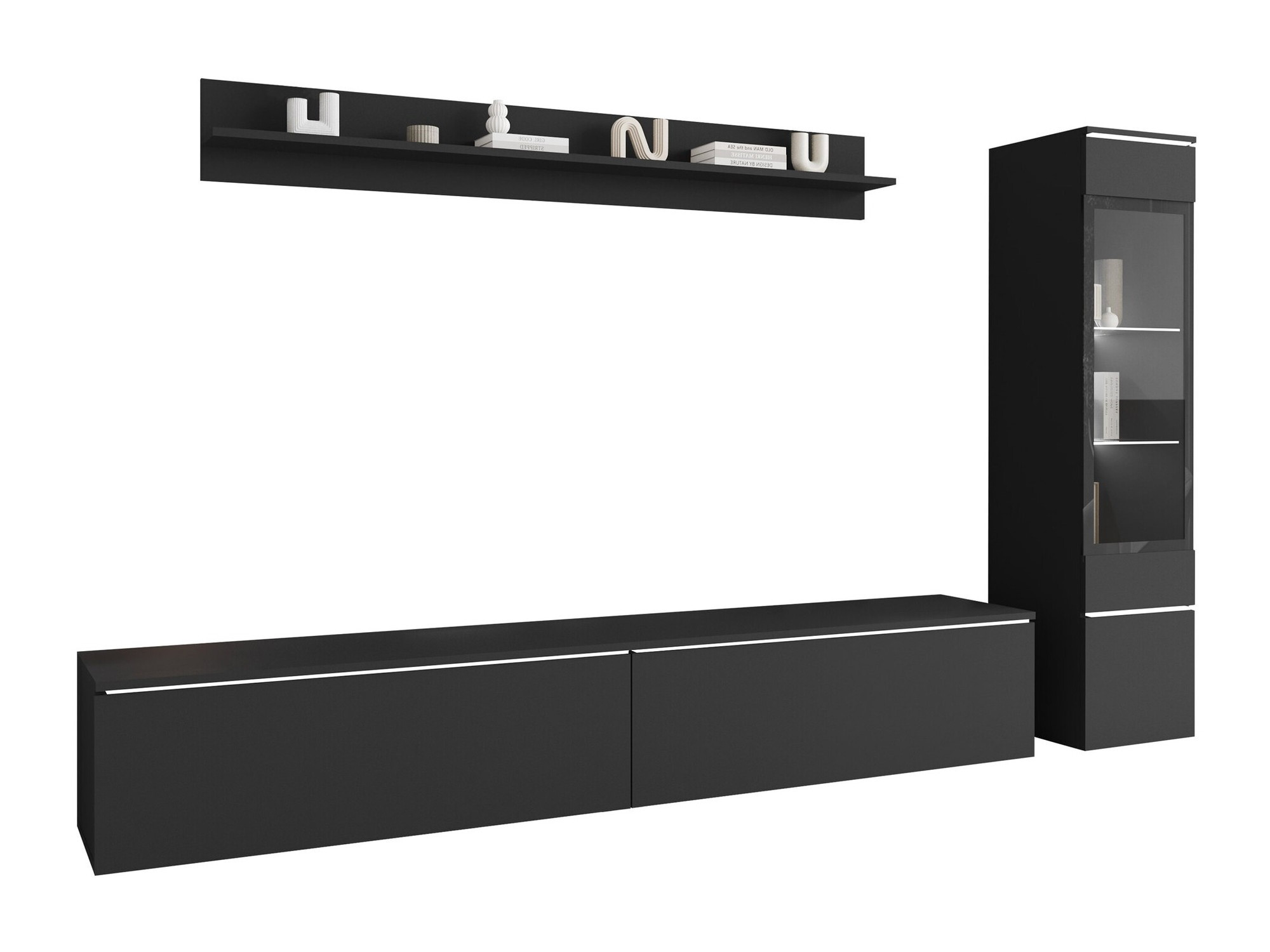 Viesistabas komplekts Sarasota 125 (Grafīts)