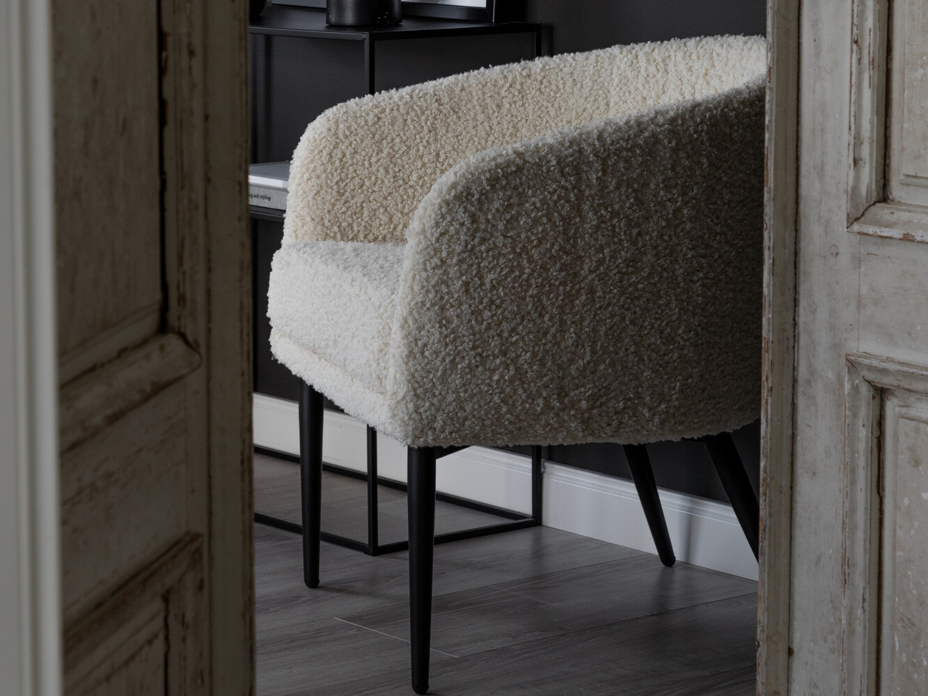 Кресло Dallas 1706 (Белый + Чёрный)