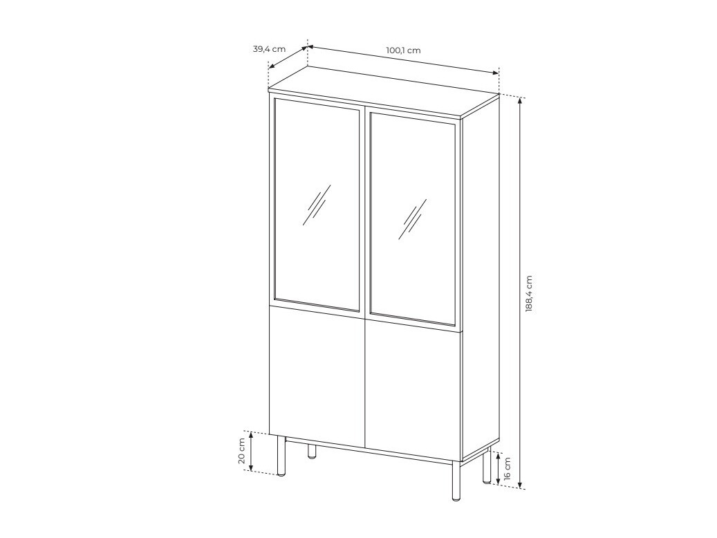 Стеллаж Livmave 100
