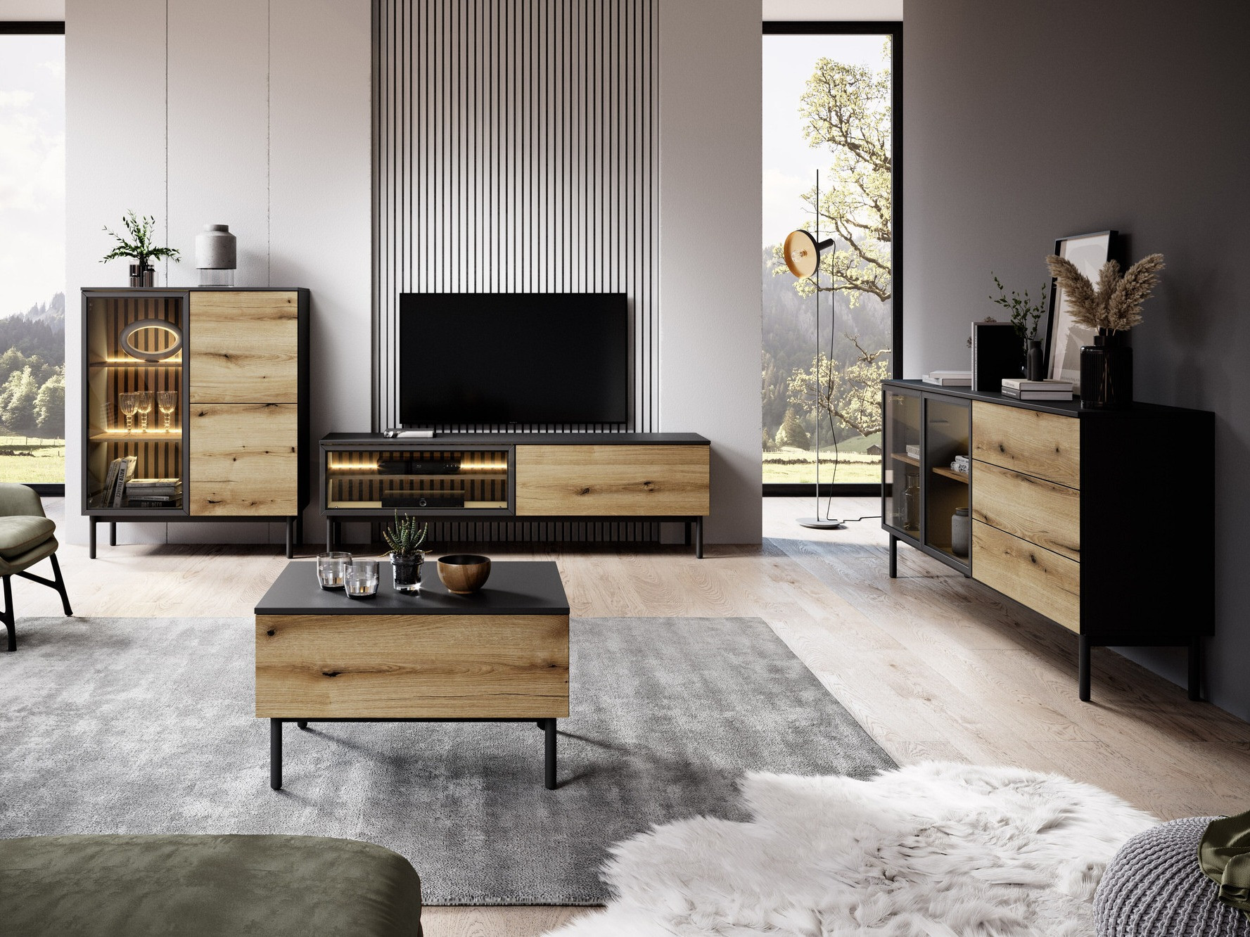 TV galds Livmave 104