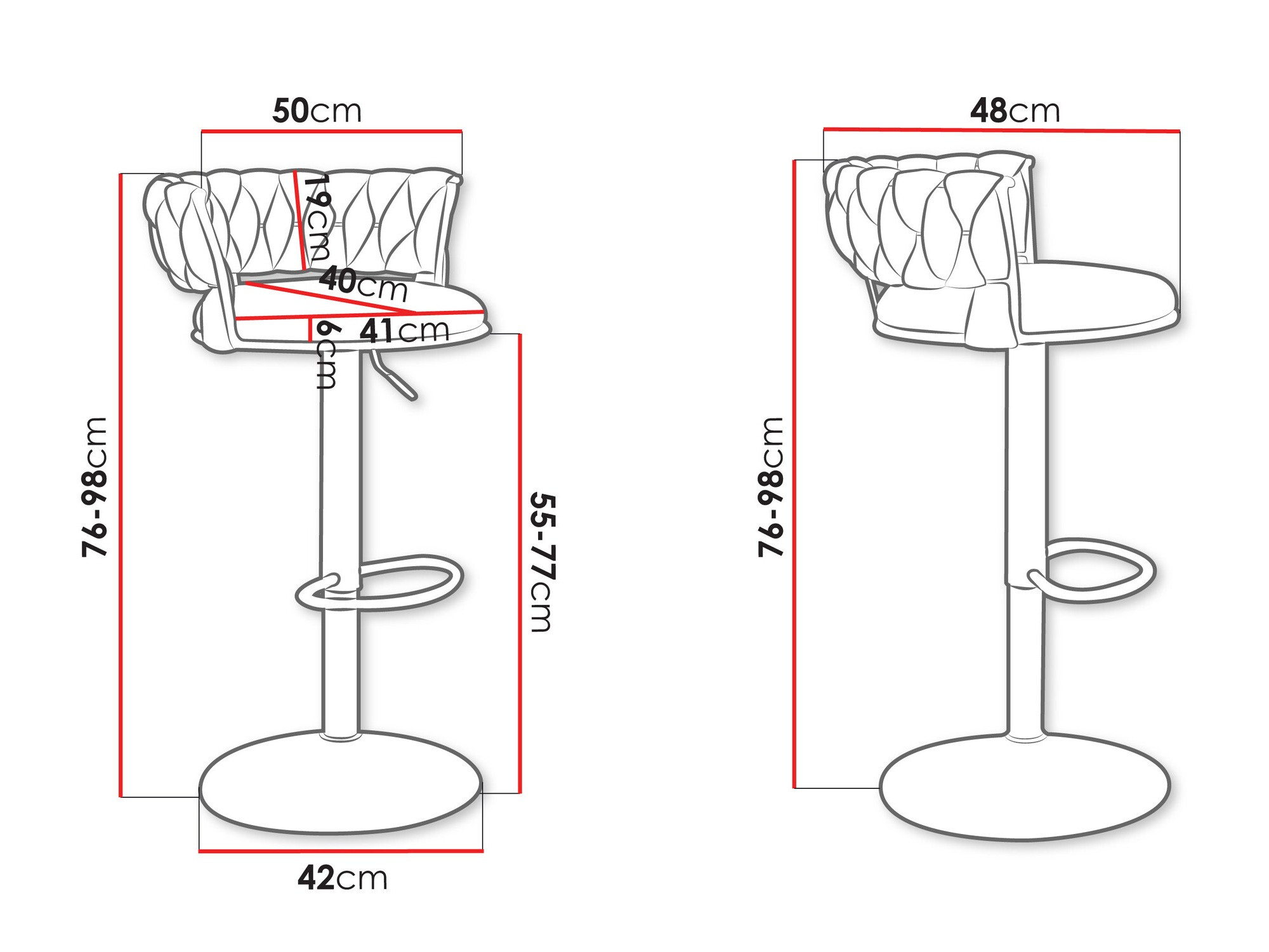 Барный стул Comfivo 433 (Бежевый)