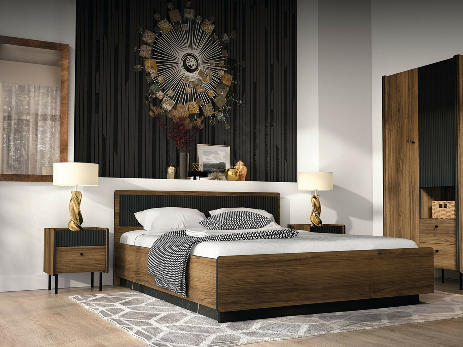 Guļamistabas komplekts Tivsali 115