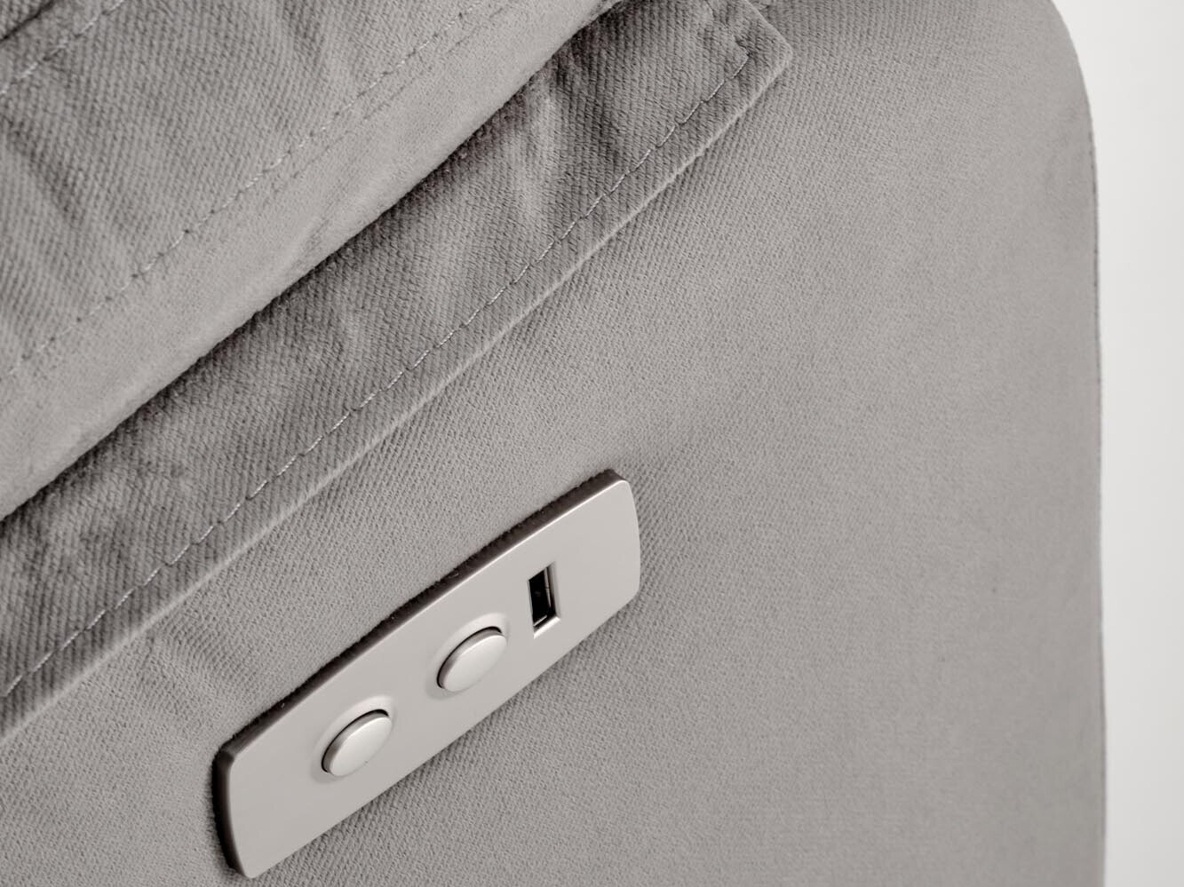 Krēsls reglainer Houston 1781 (Pelēks)