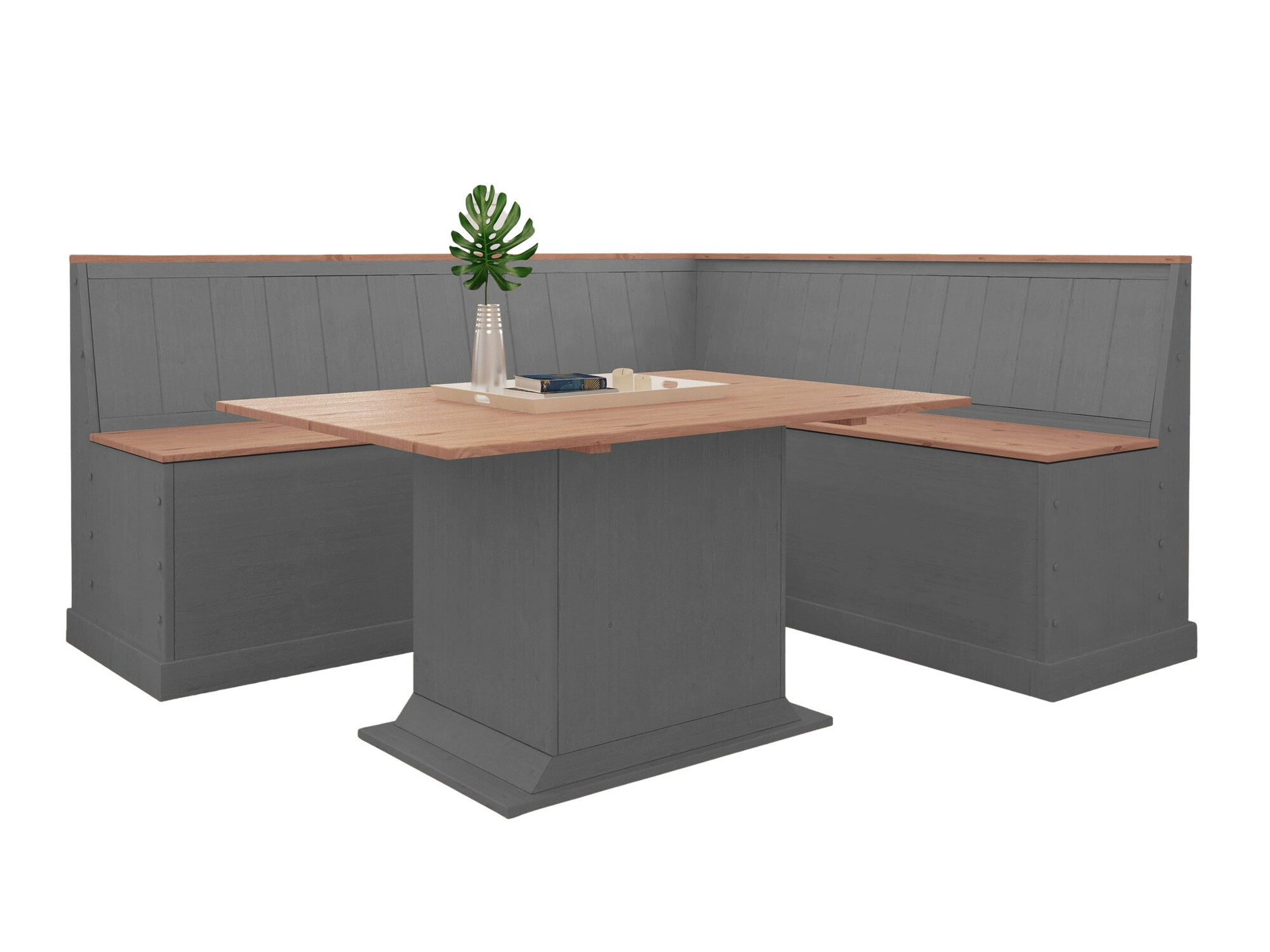 Кухонный угол Cirfeli 106 (Серый + Сосна)