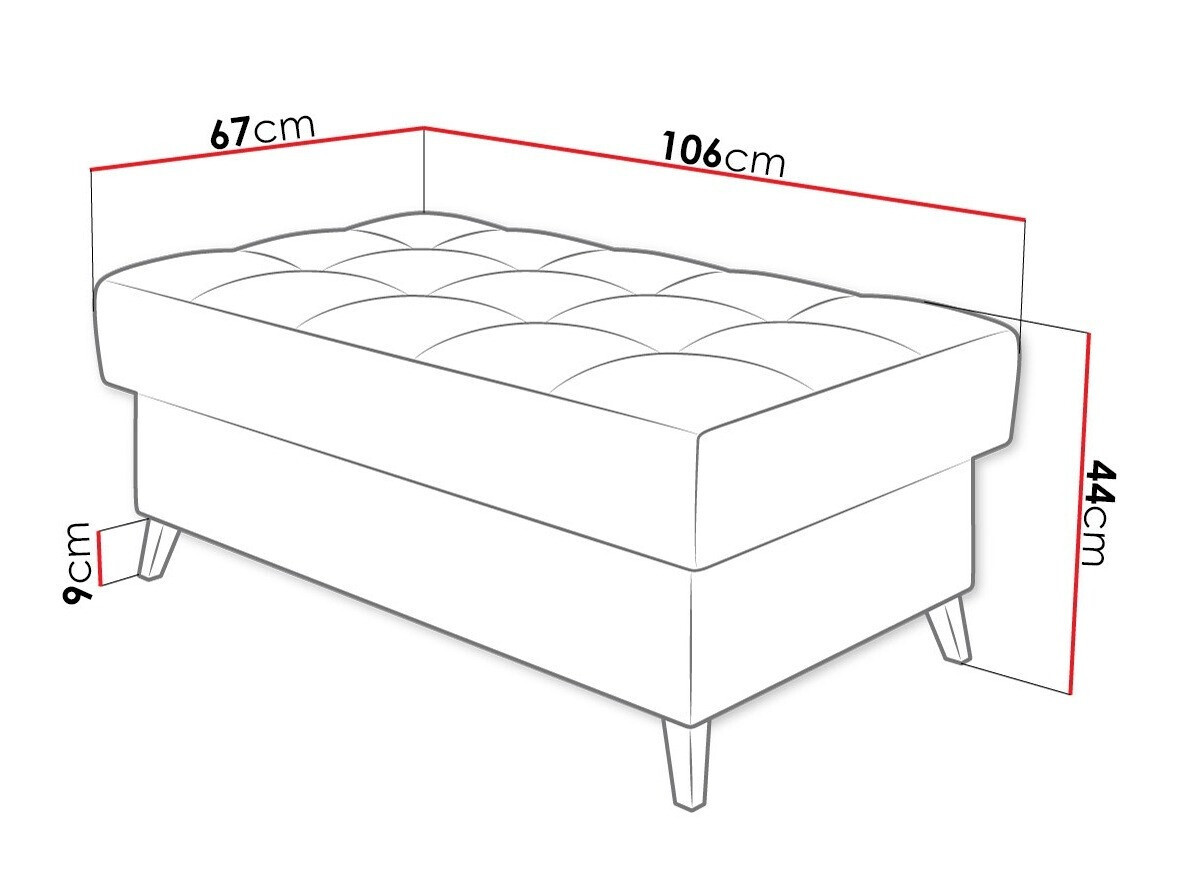 Mīkstais sols Comfivo 236 (Baloo 2074)