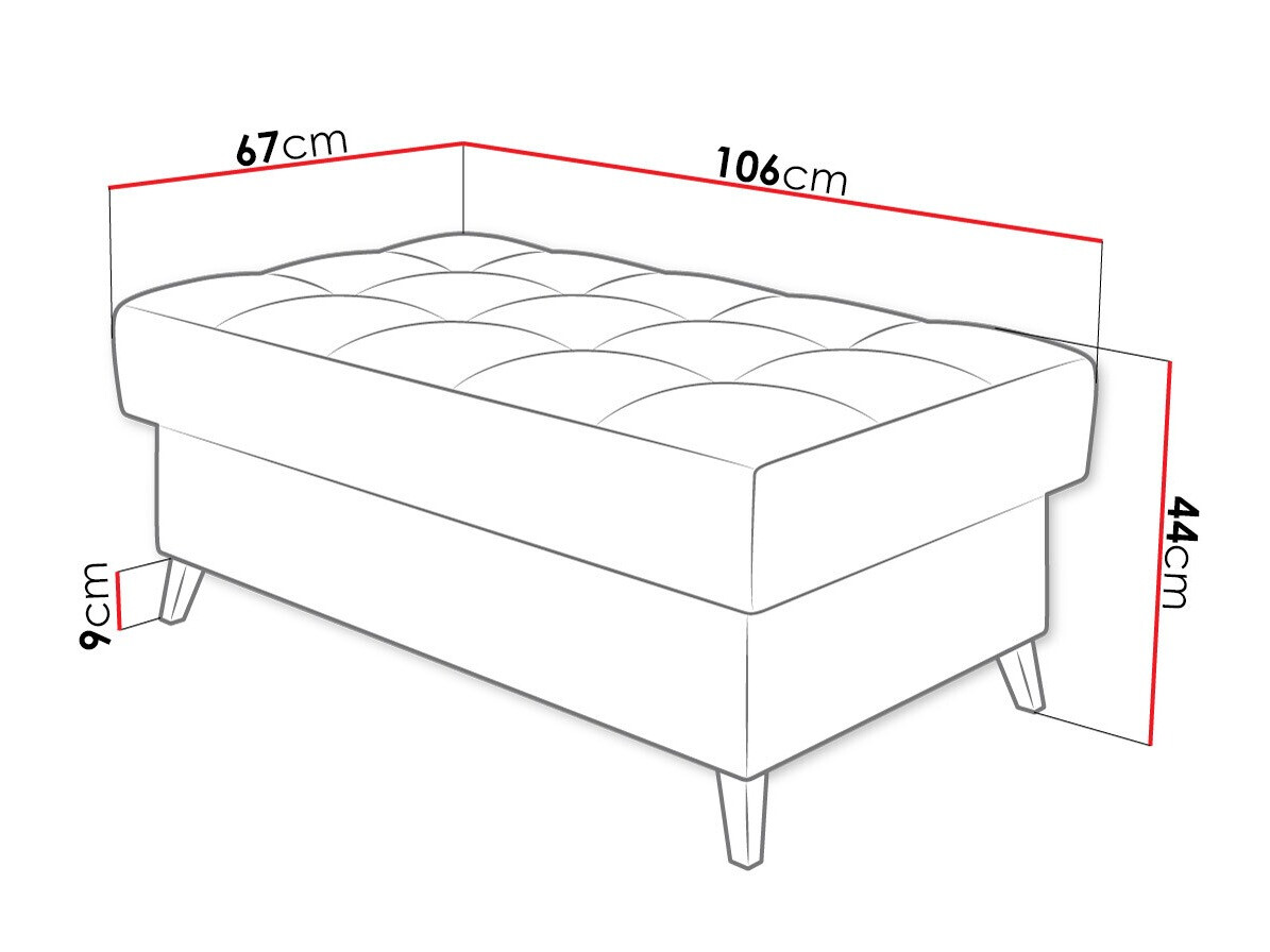 Мягкая скамья Comfivo 236 (Baloo 2073)