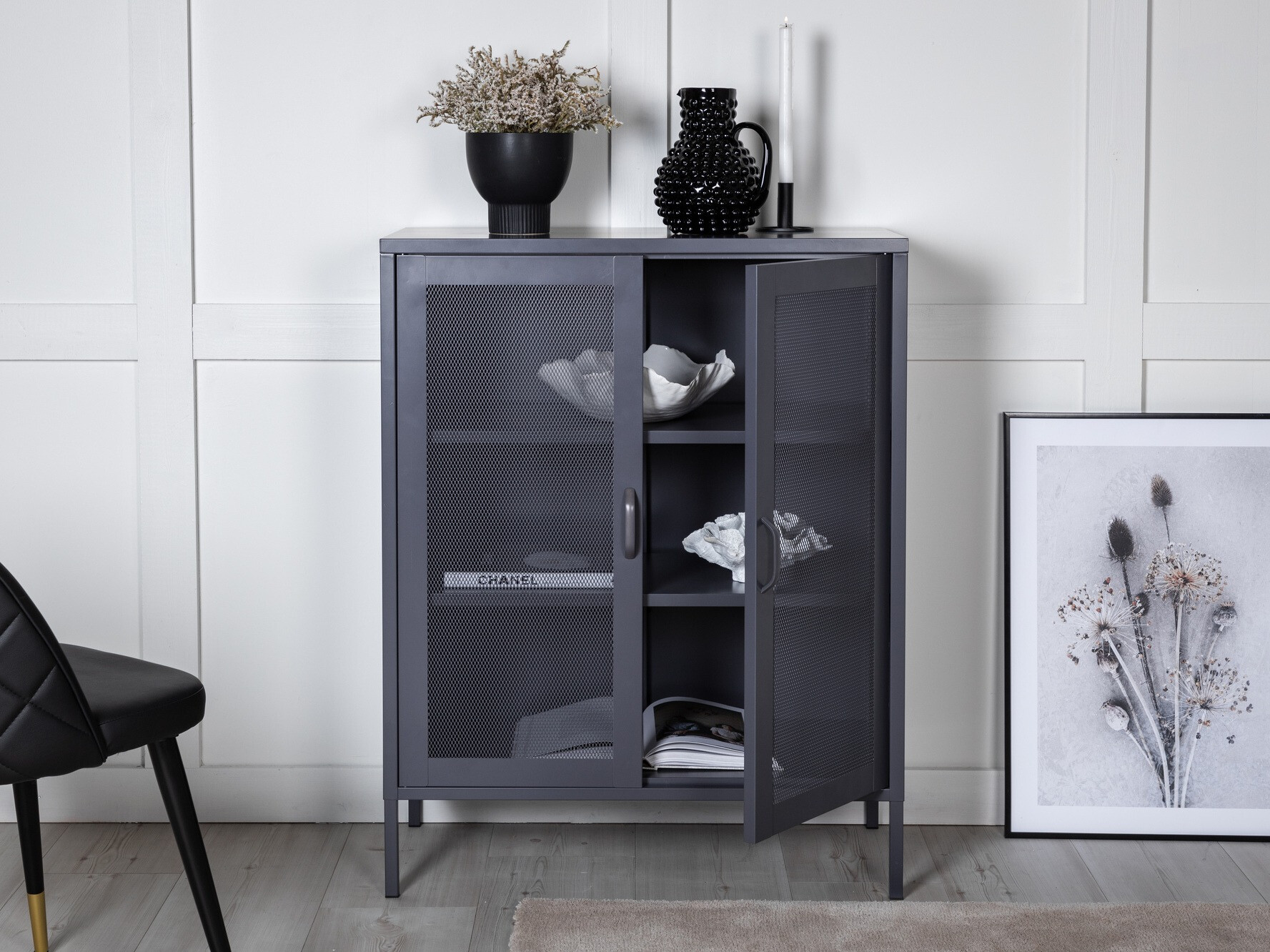 Шкафчик Dallas 117 (Серый)