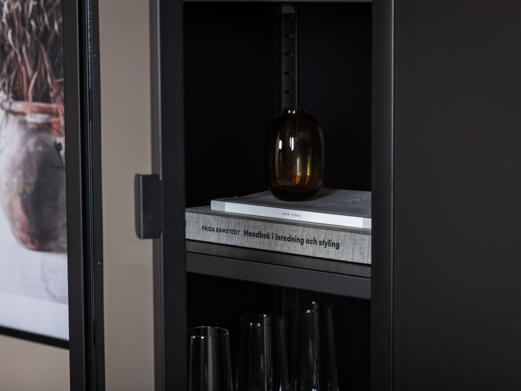 Стеллаж Dallas 118 (Чёрный)