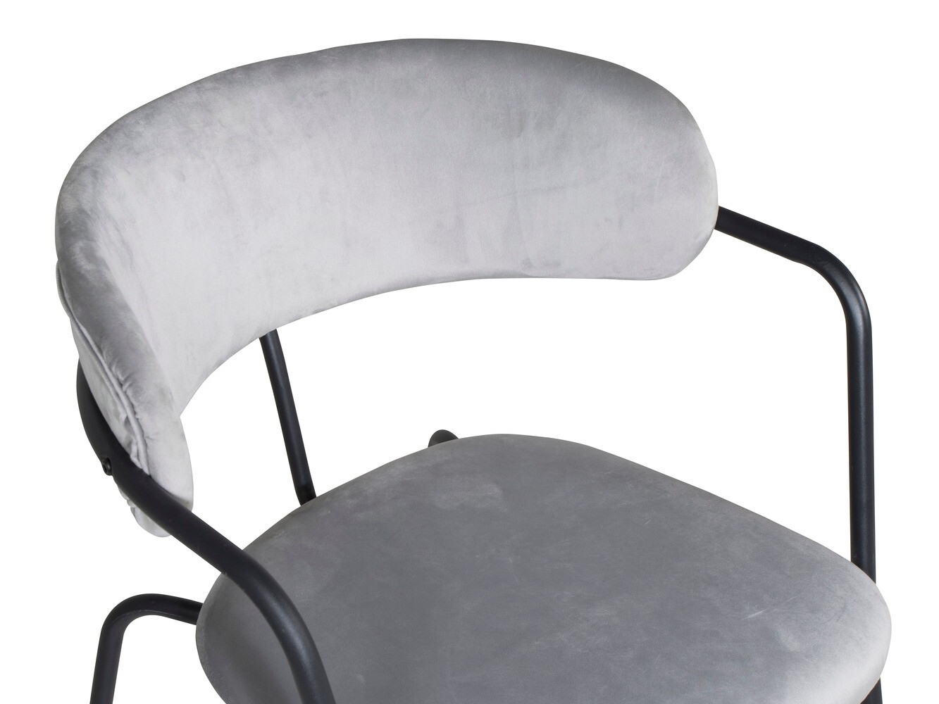 Стул Dallas 108 (Светло-серый + Чёрный)