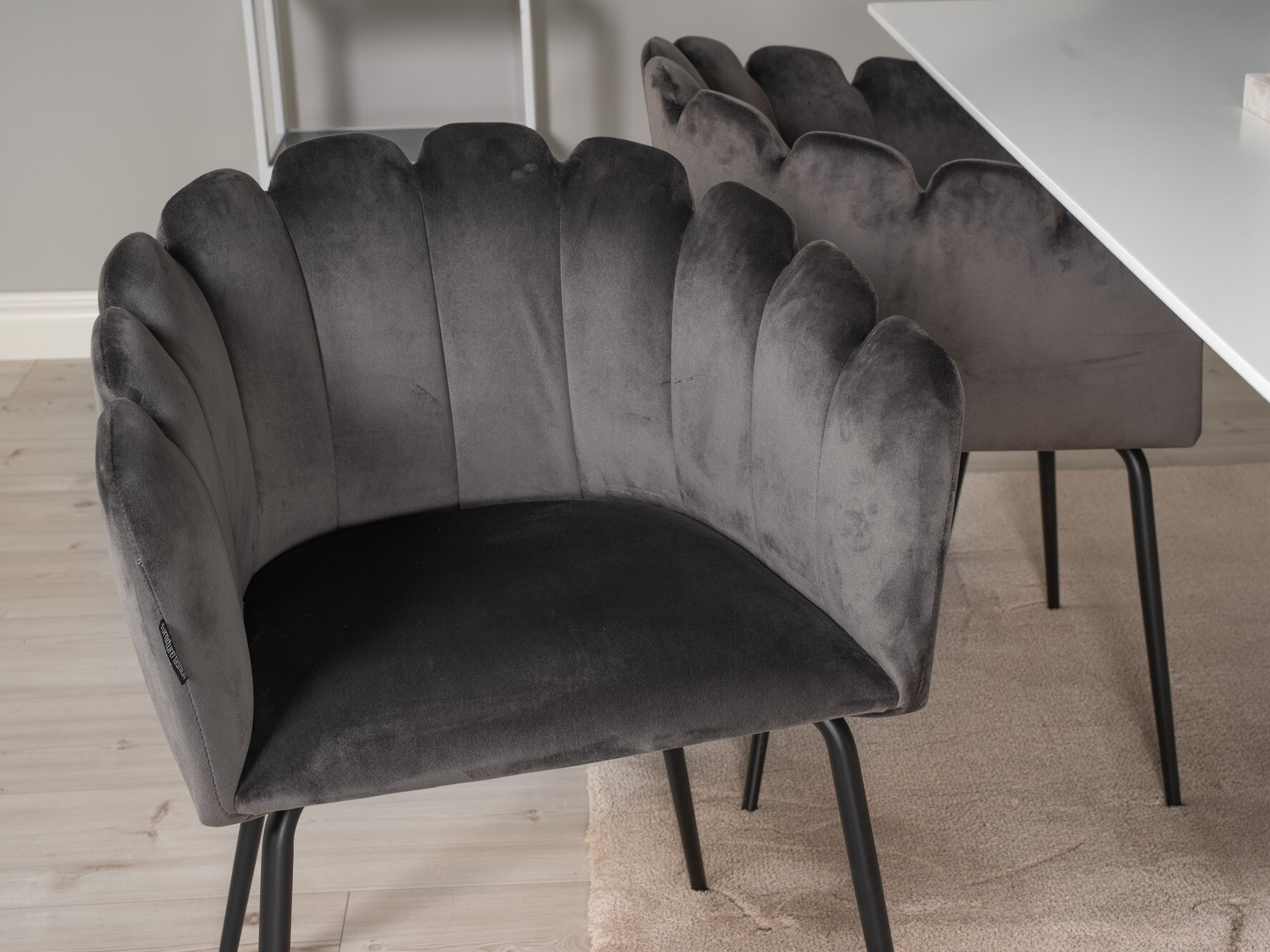 Стул Dallas 134 (Серый + Чёрный)