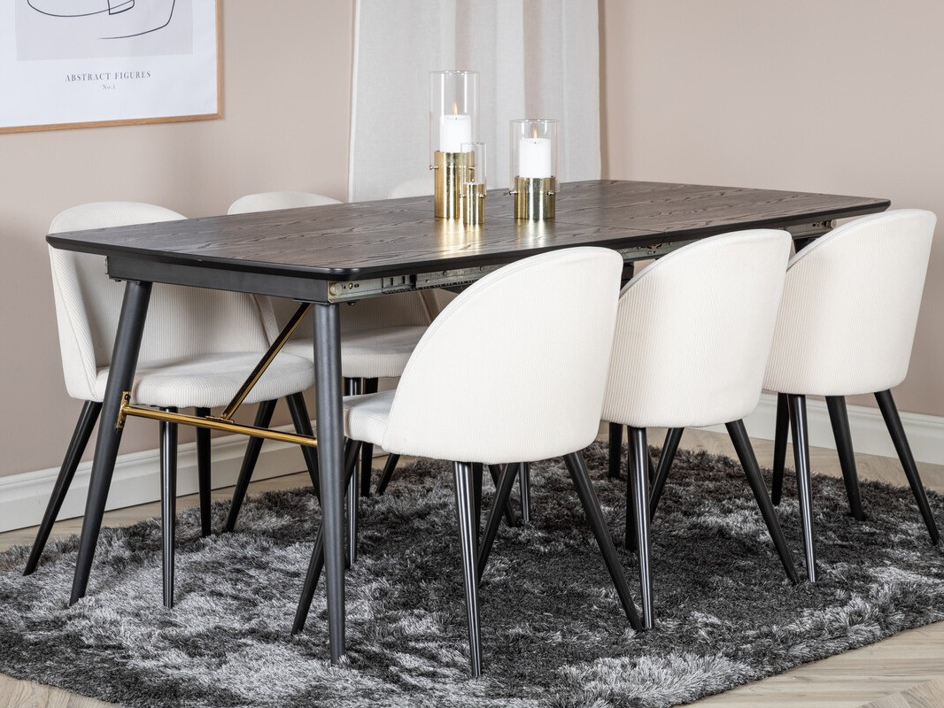 Стул Dallas 136 (Бежевый + Чёрный)