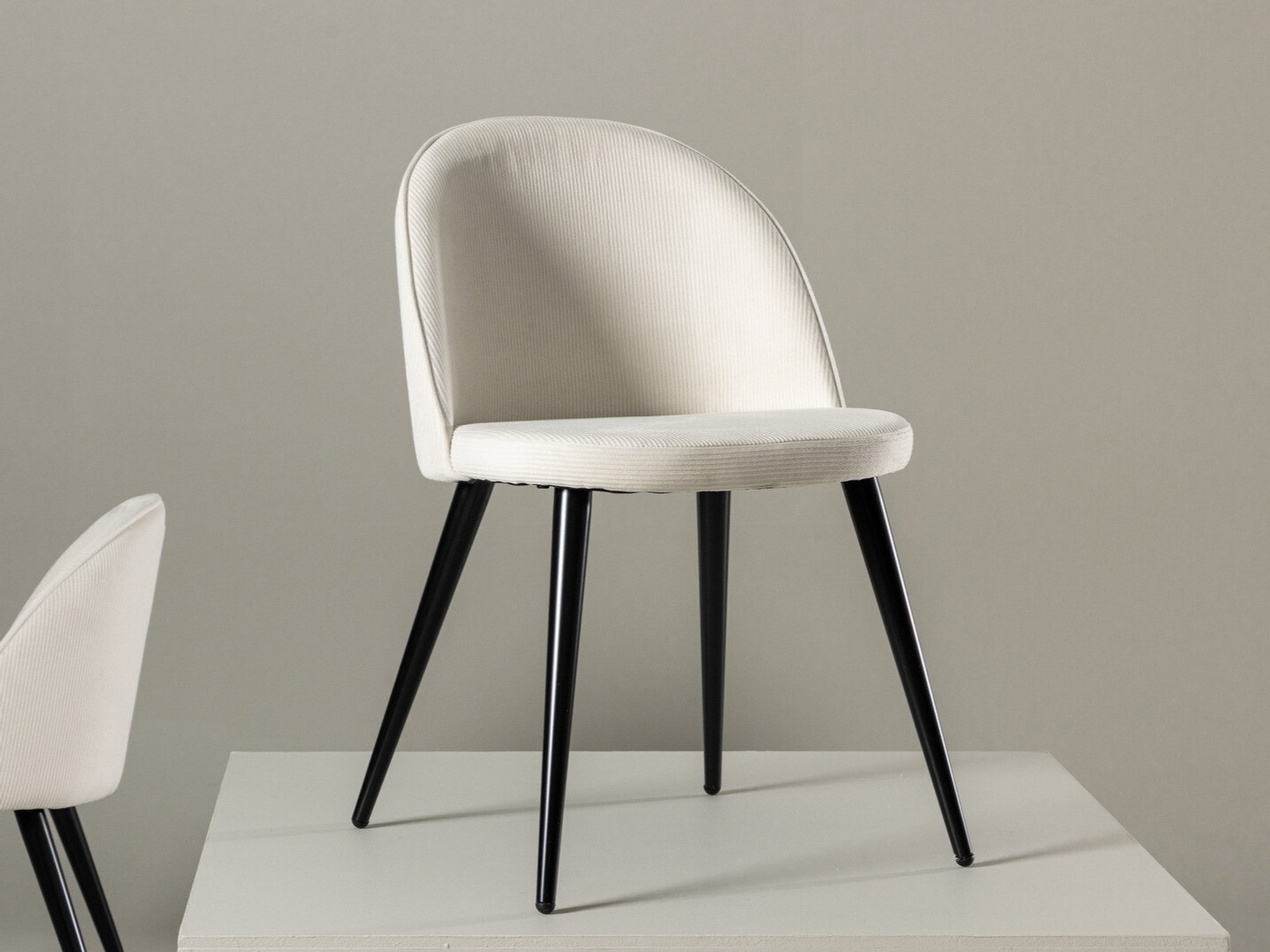 Стул Dallas 136 (Бежевый + Чёрный)