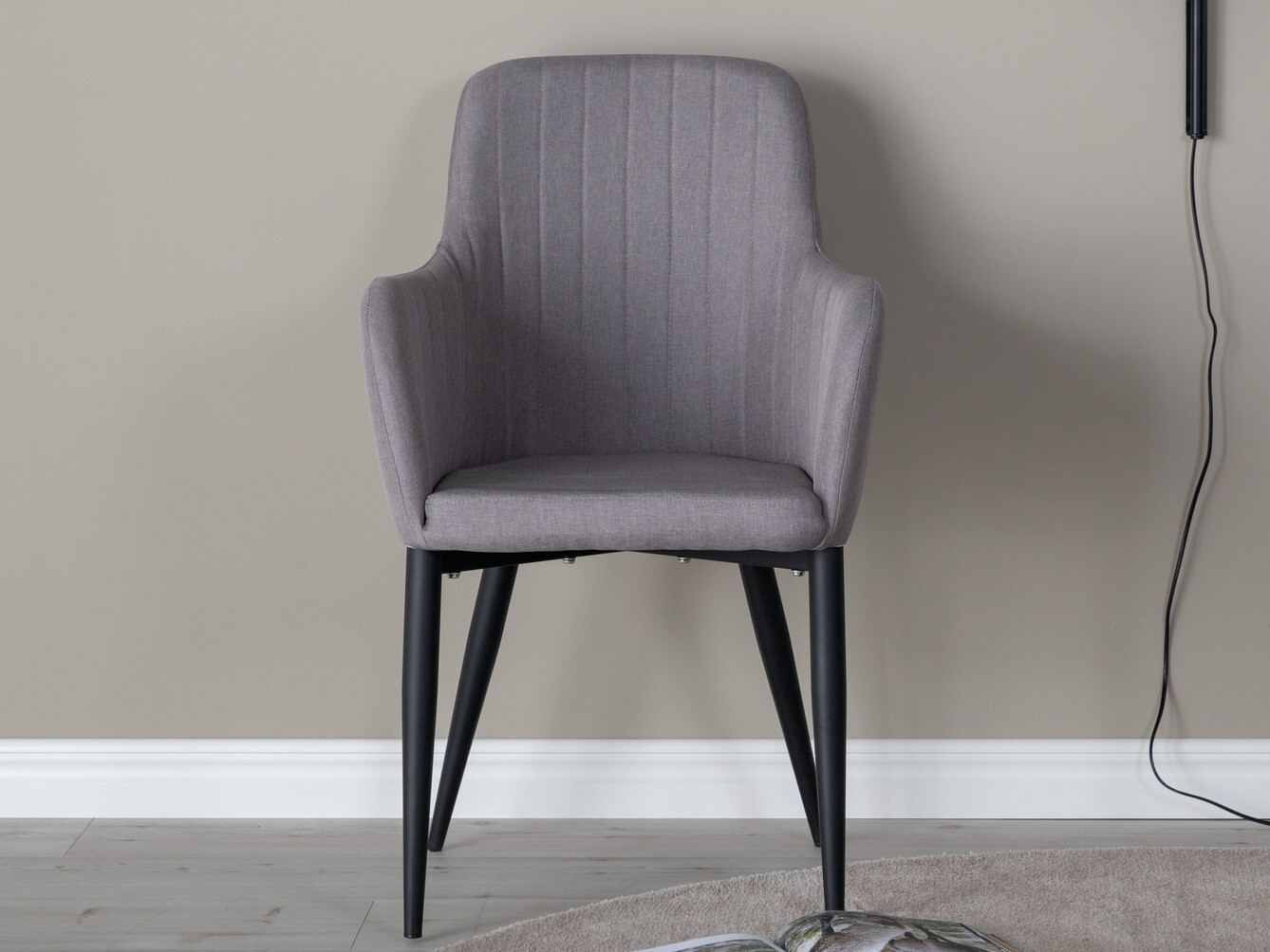 Стул Dallas 156 (Серый + Чёрный)