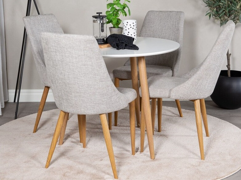 Стул Dallas 159 (Серый + Коричневый)