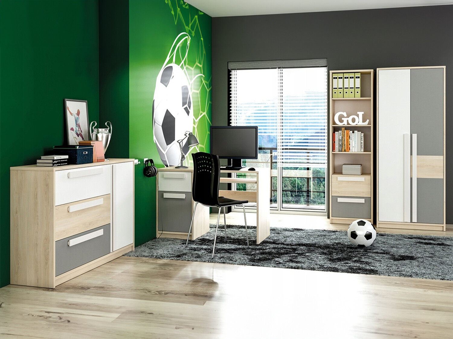 Bērnu istabas komplekts Tivruve 115