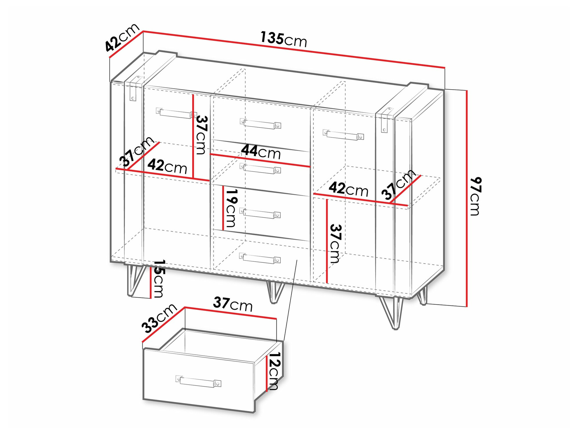 Kомод Domdele 104