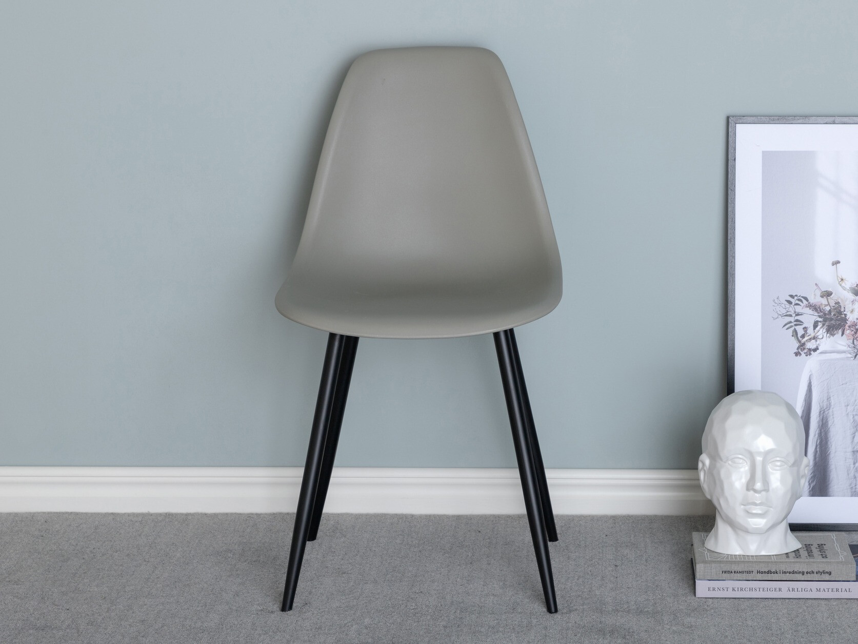 Krēsls Dallas 198 (Pelēks + Melns)