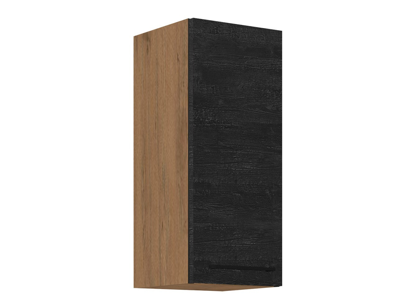 Moduļu piekarams skapis Wood Dark 134