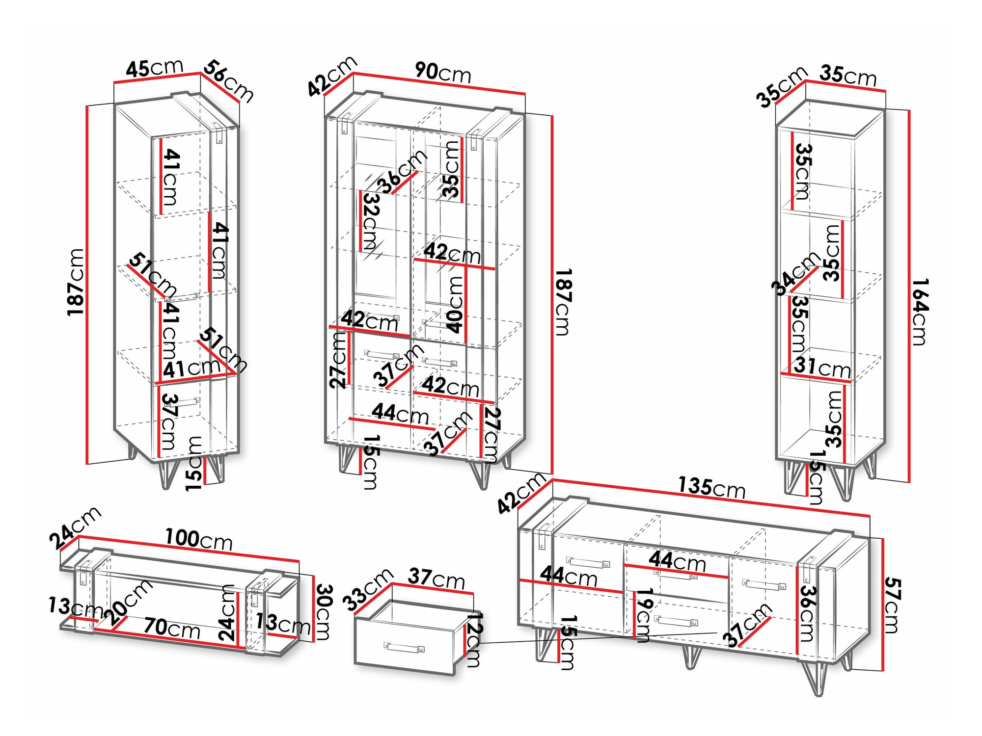 Набор для гостиной Domdele 112