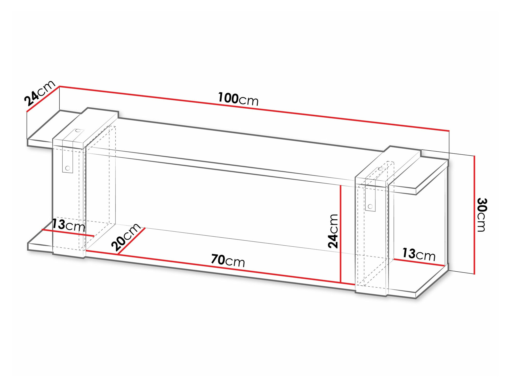 Piekarams plaukts Domdele 107