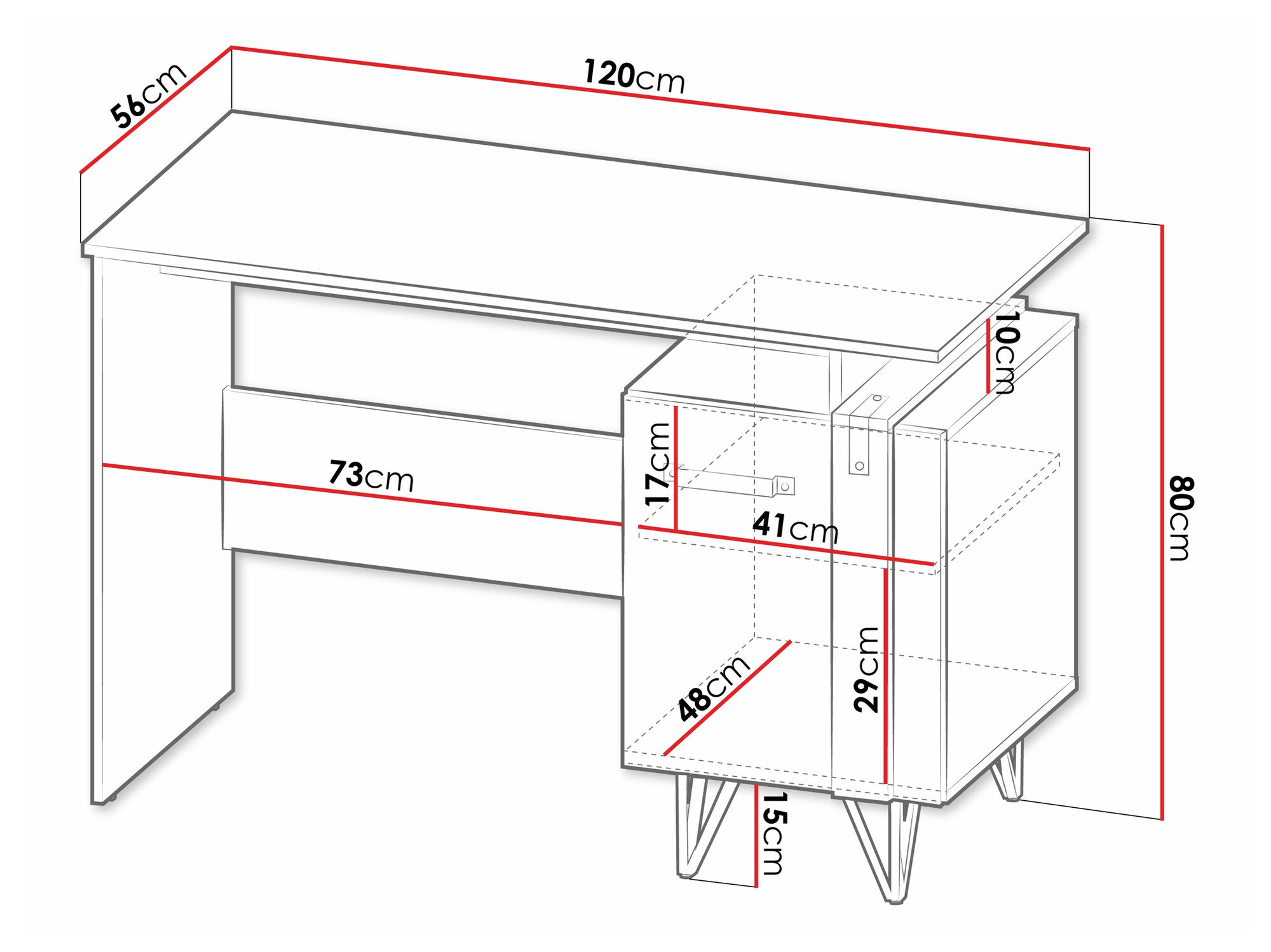 Письменный cтол Domdele 108