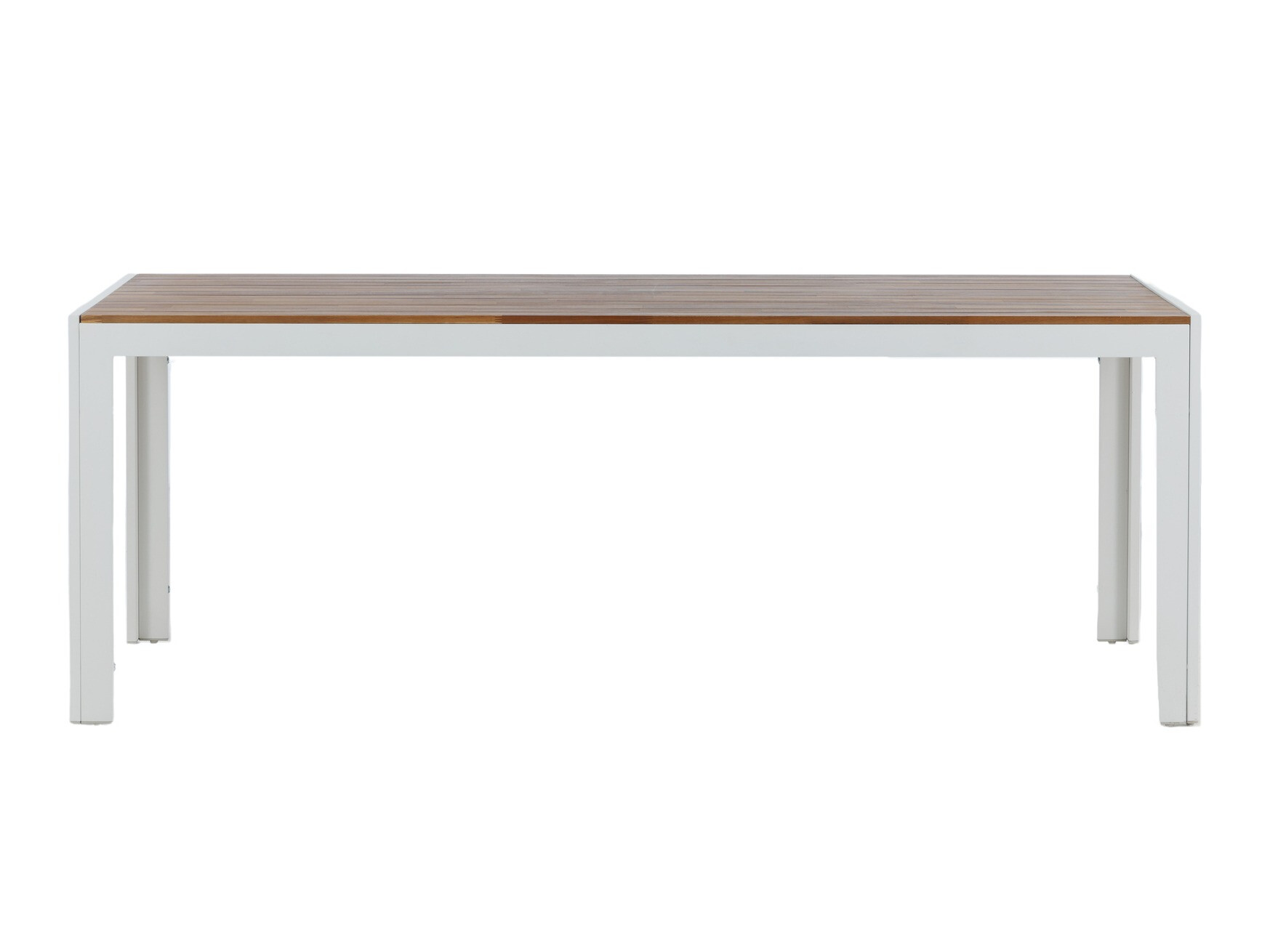 Садовый стол Dallas 673 (Акация + Белый)