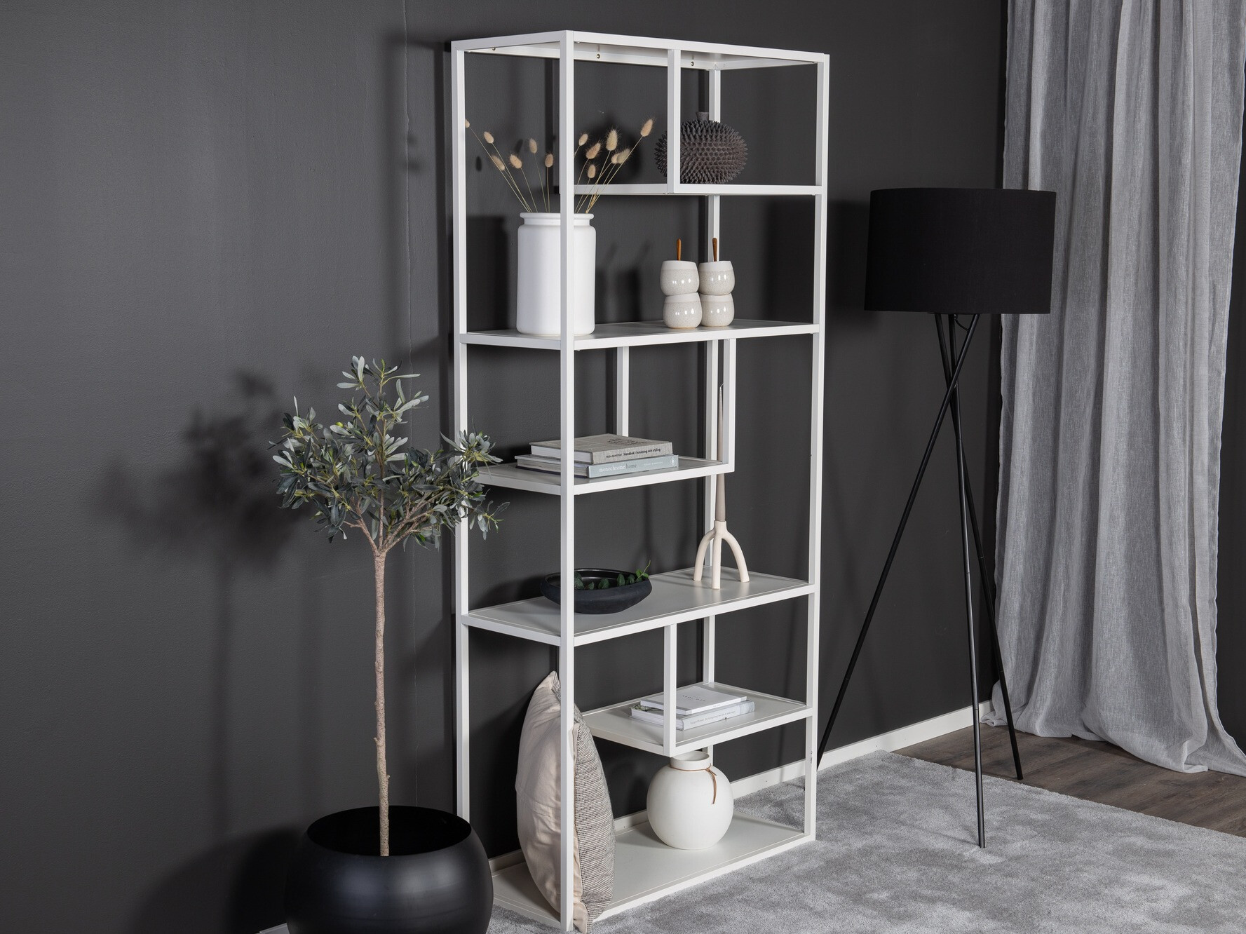 Стеллаж Dallas 214 (Белый)