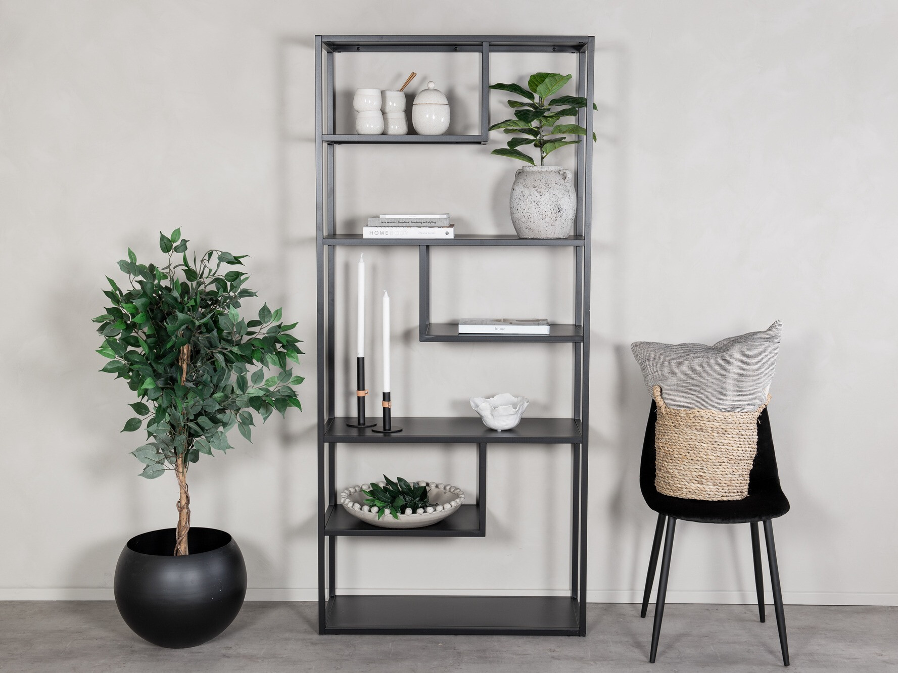 Стеллаж Dallas 214 (Чёрный)