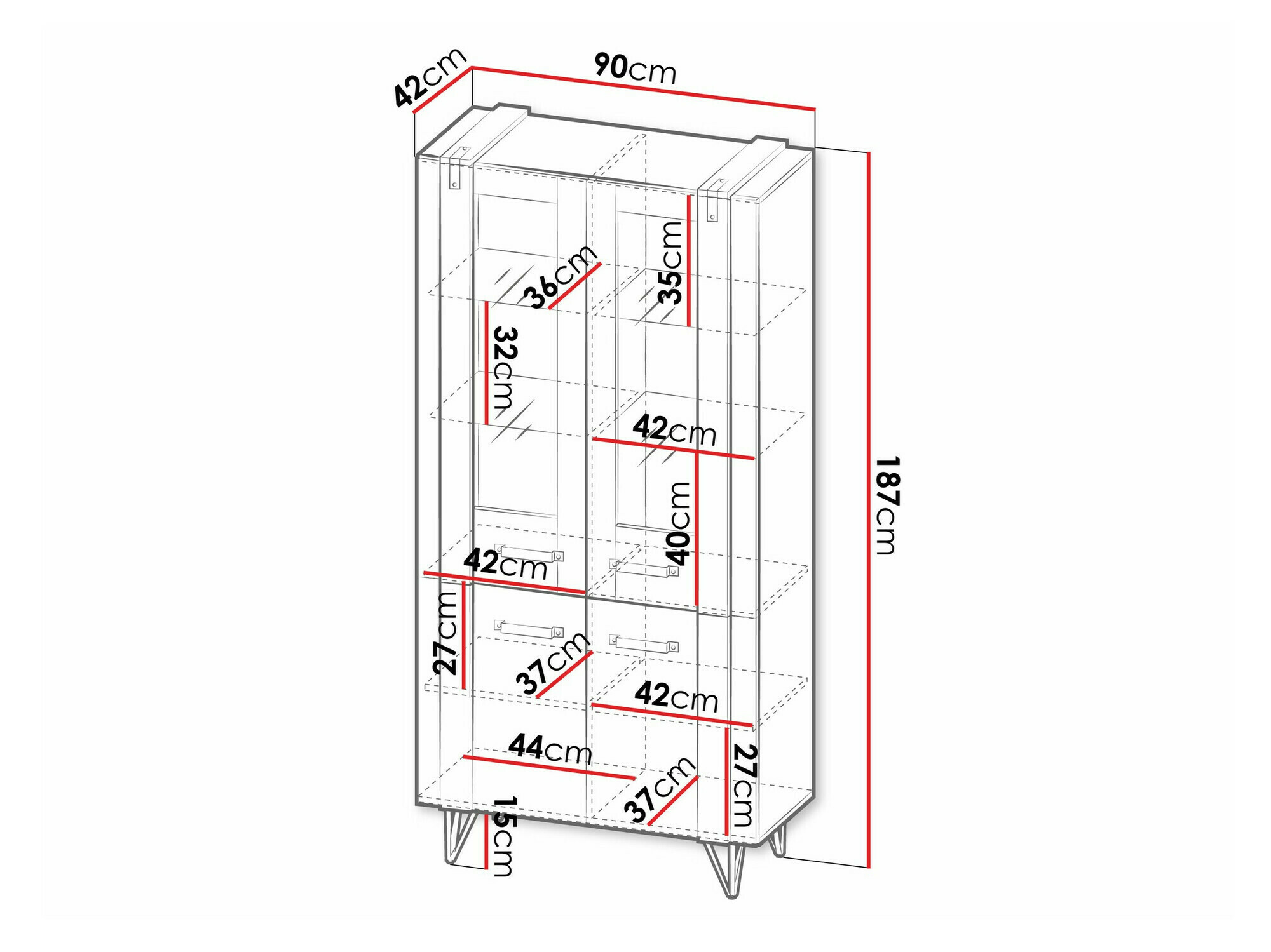 Стеллаж Domdele 102